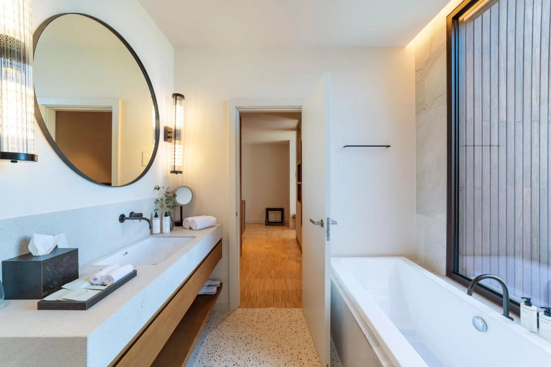 Bathroom, Bed in Kimpton Aysla Mallorca by IHG