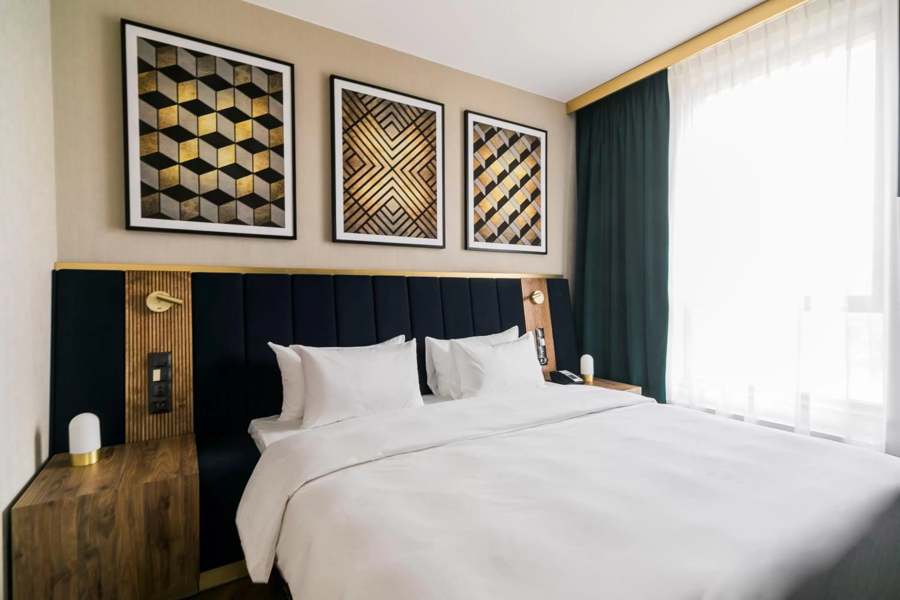 Photo of the whole room, Bed in Radisson Blu Hotel Sopot