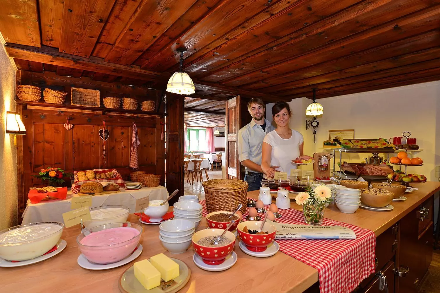Breakfast in Familienhotel Löwen