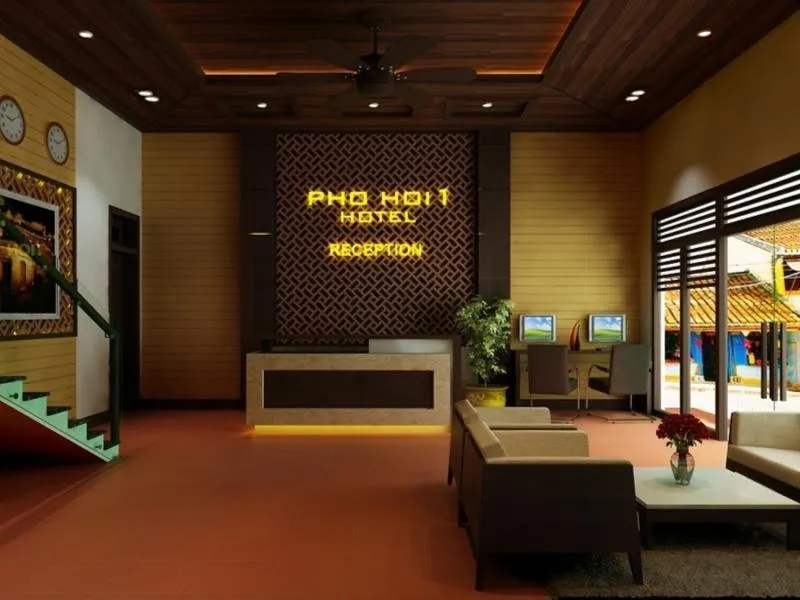 Living room, Lobby/Reception in Pho Hoi 1 Hotel