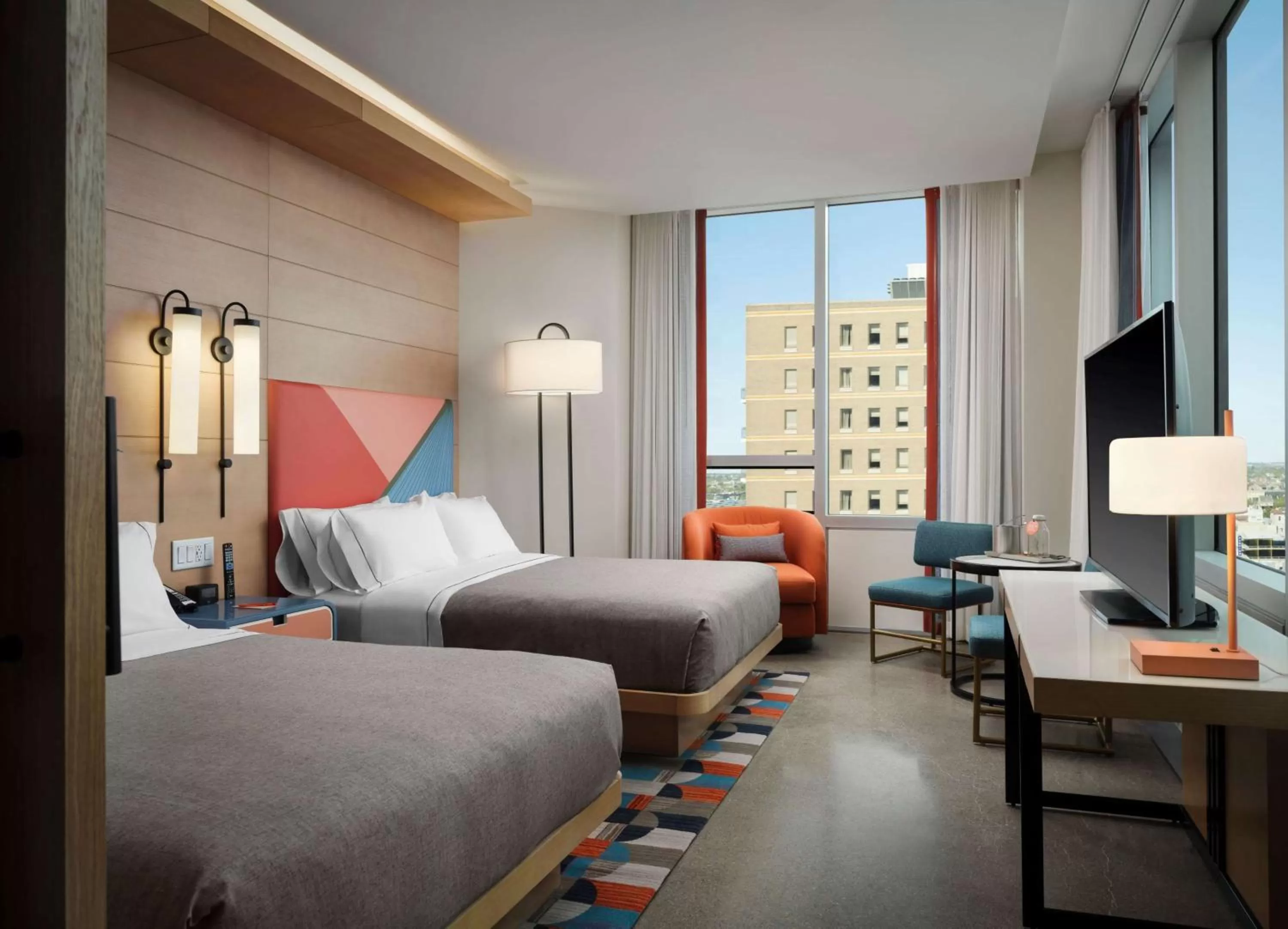 Bed in Canopy by Hilton New Orleans Downtown