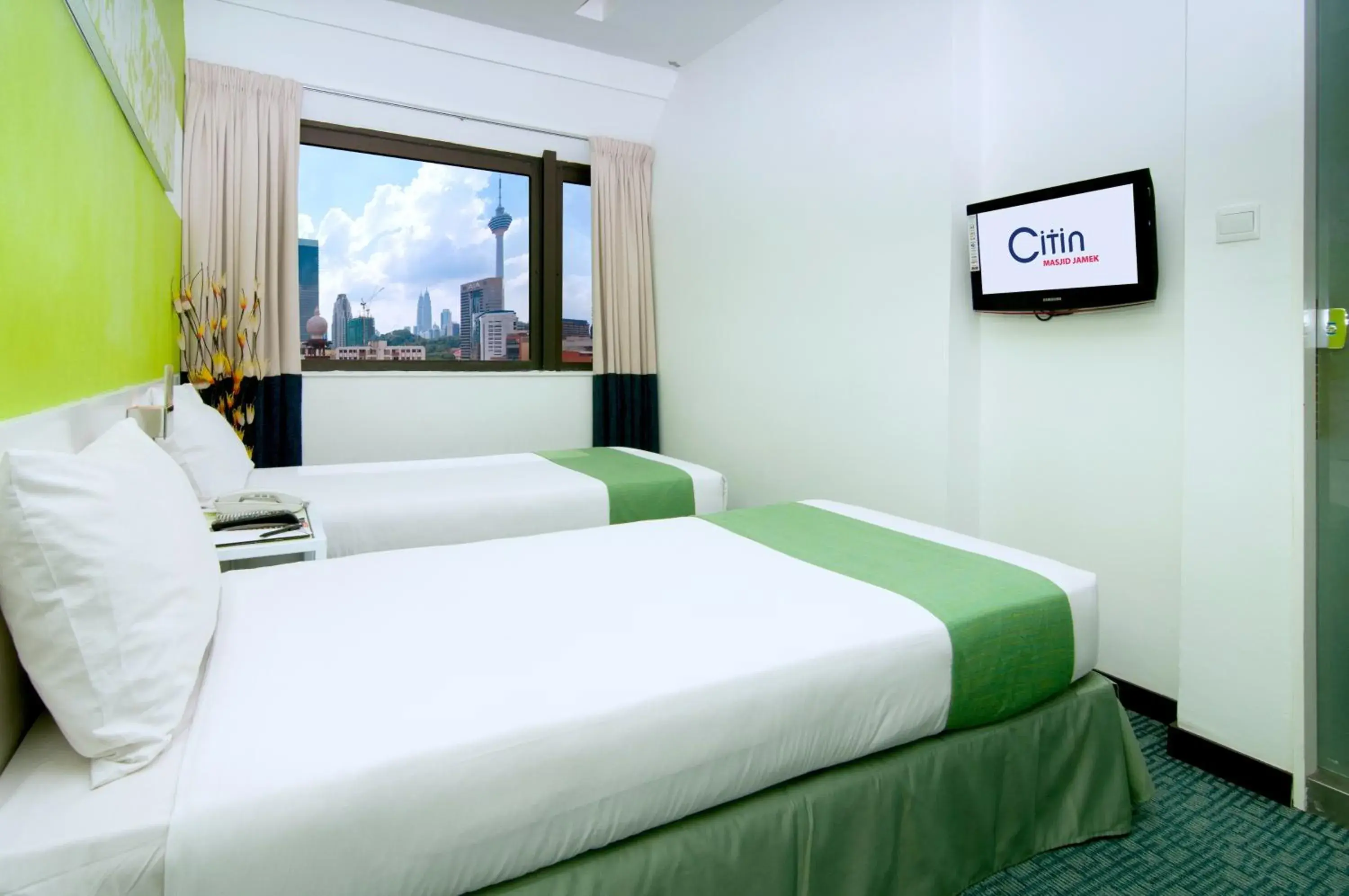 TV and multimedia, Bed in Citin Hotel Masjid Jamek by Compass Hospitality