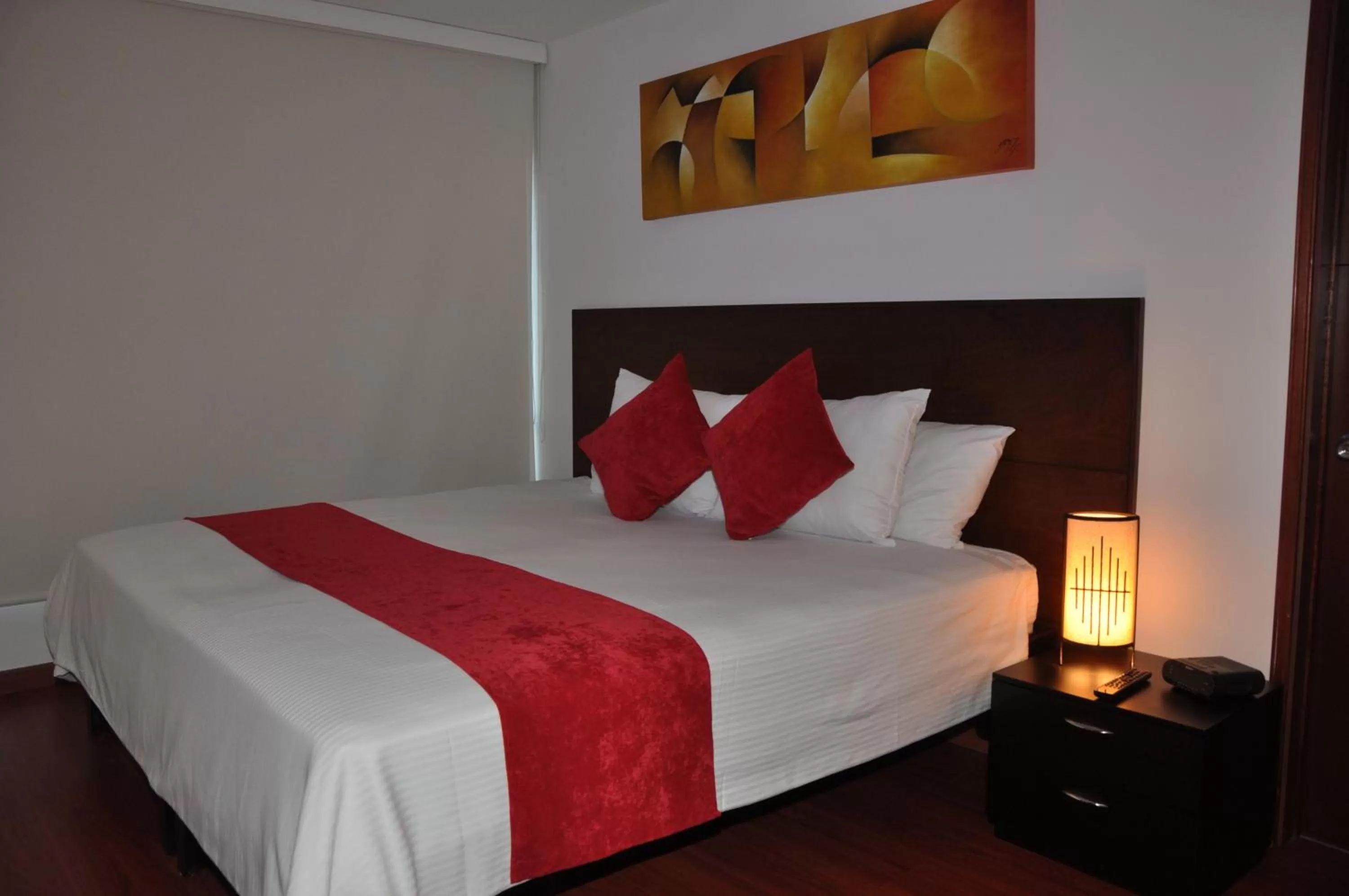 Bed in Apartamentos Plaza Modelia