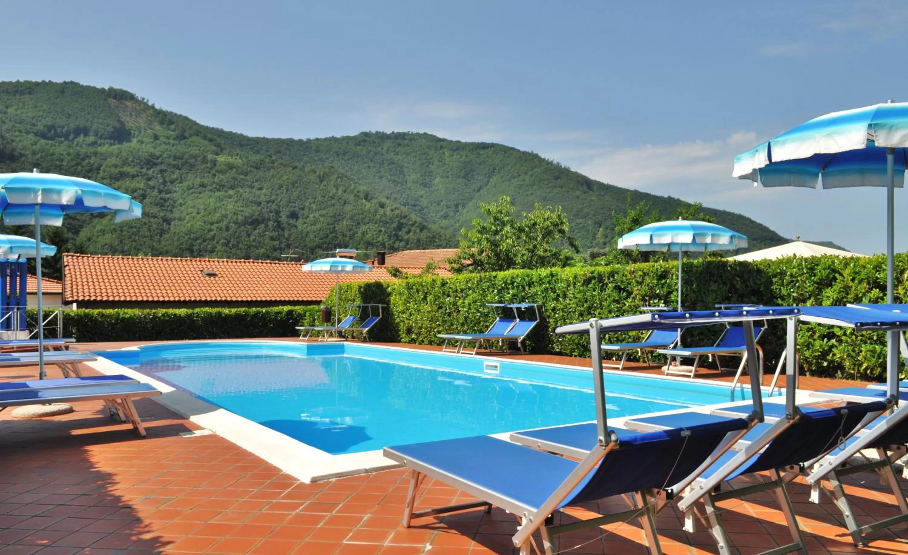 Swimming pool in Albergo Miramonti