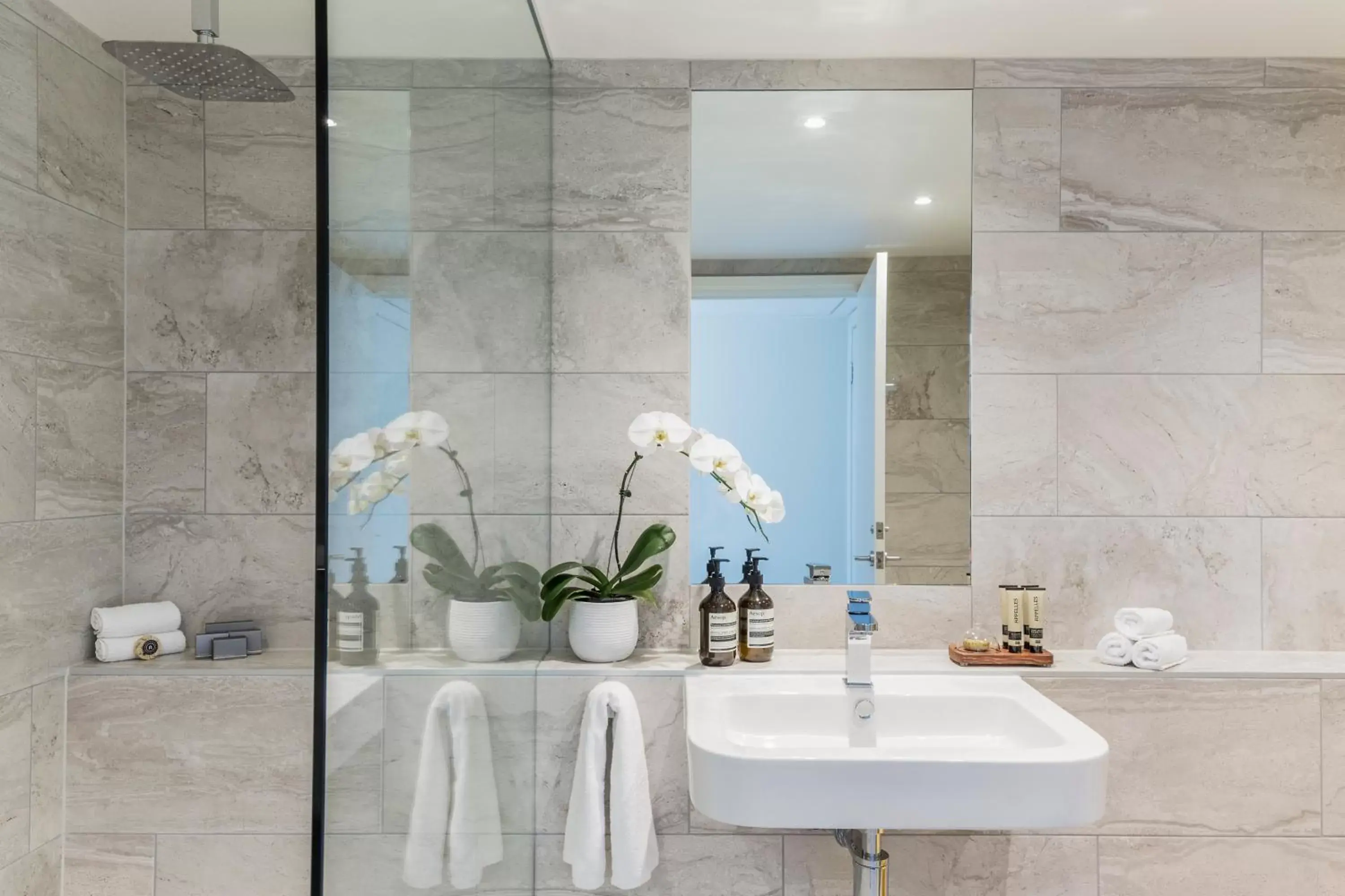 Bathroom in Quay West Suites Melbourne