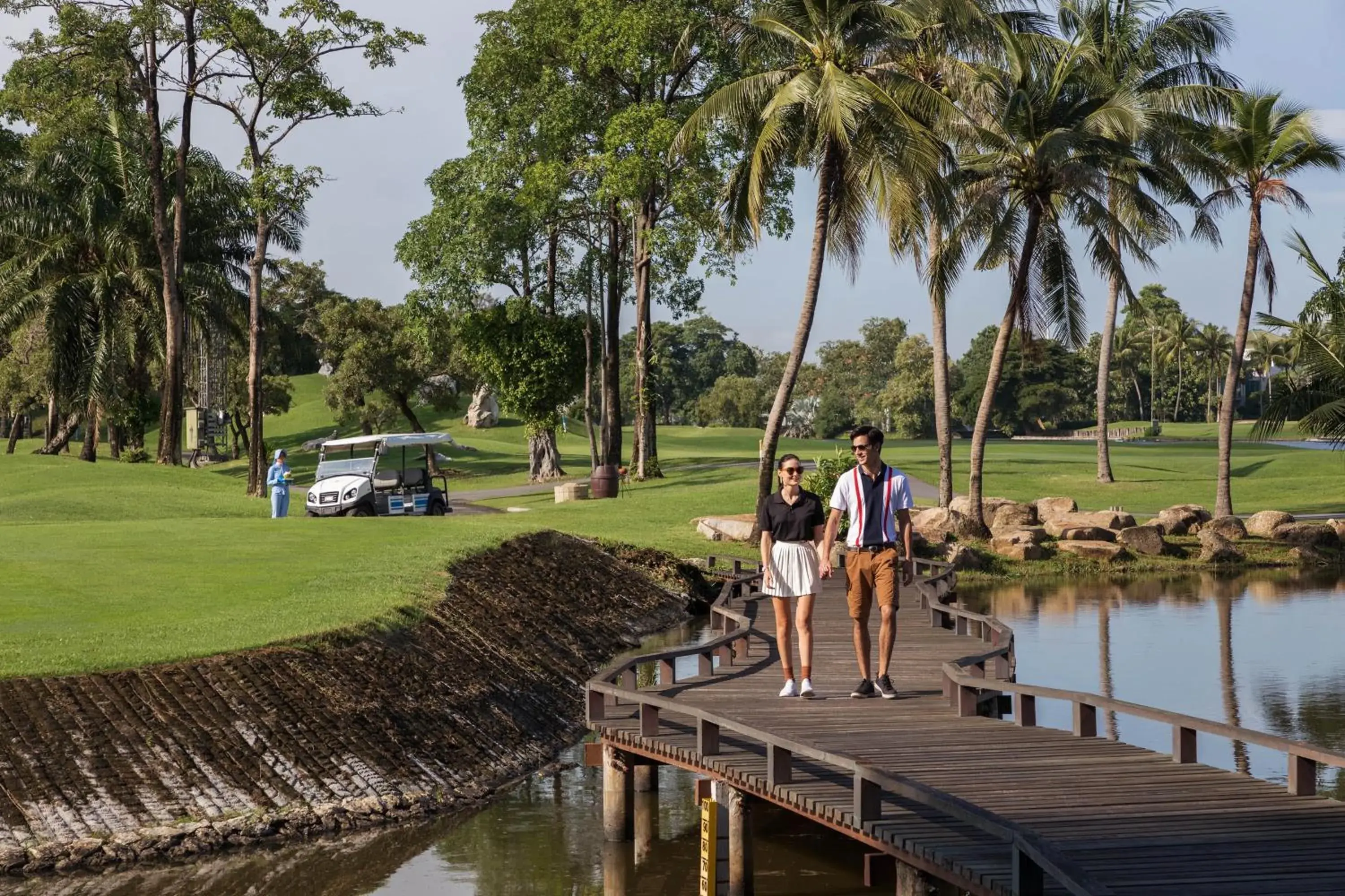 Golfcourse in Le Meridien Suvarnabhumi, Bangkok Golf Resort and Spa