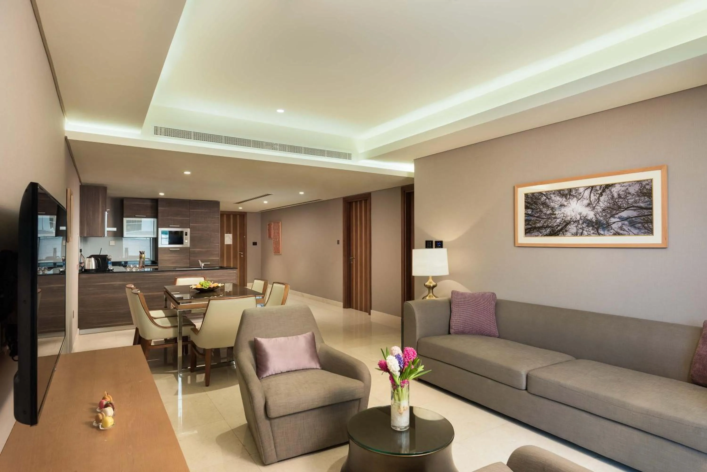 Kitchen or kitchenette in Grand Millennium Muscat