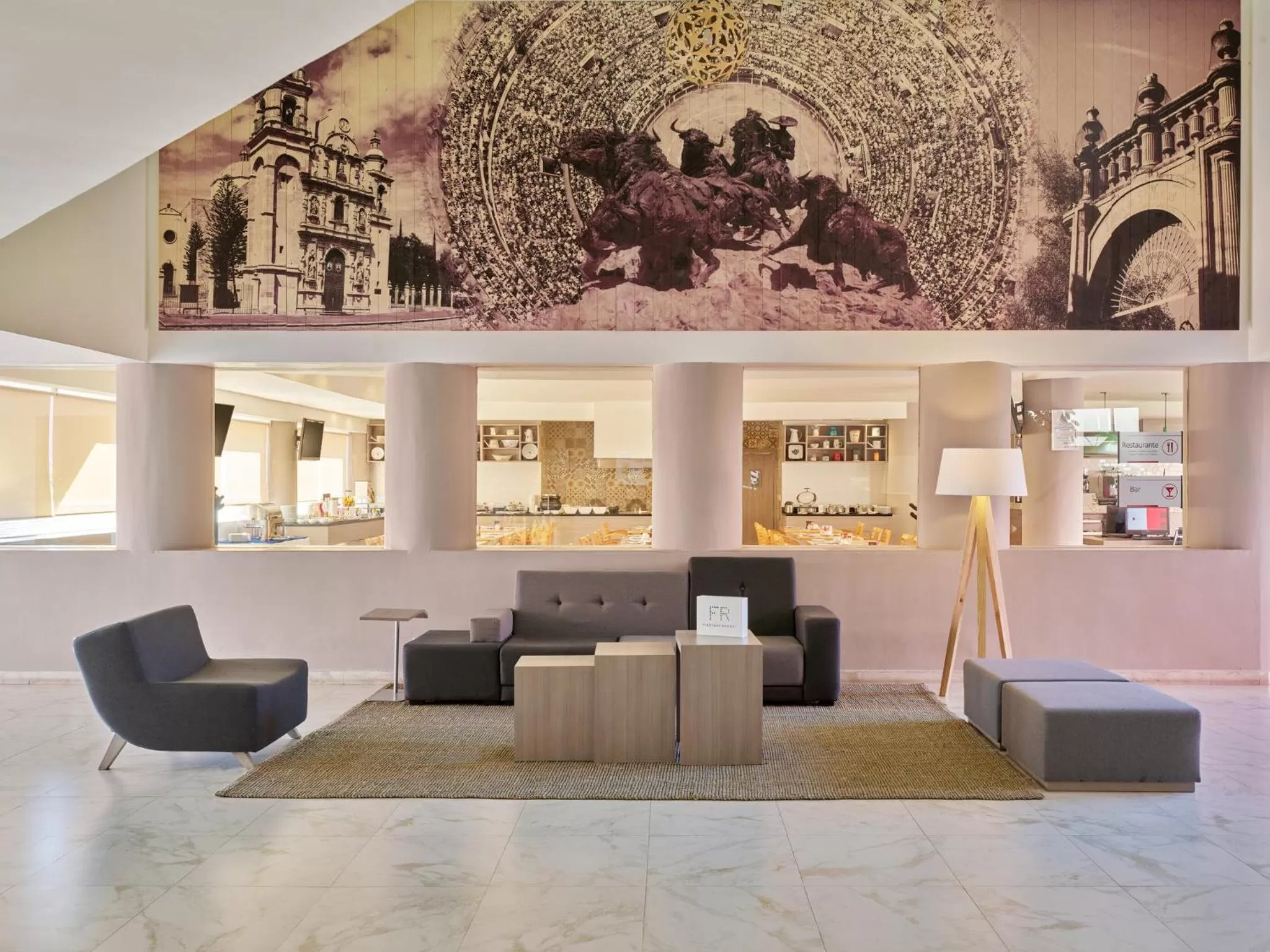 Lobby or reception in Fiesta Inn Aguascalientes