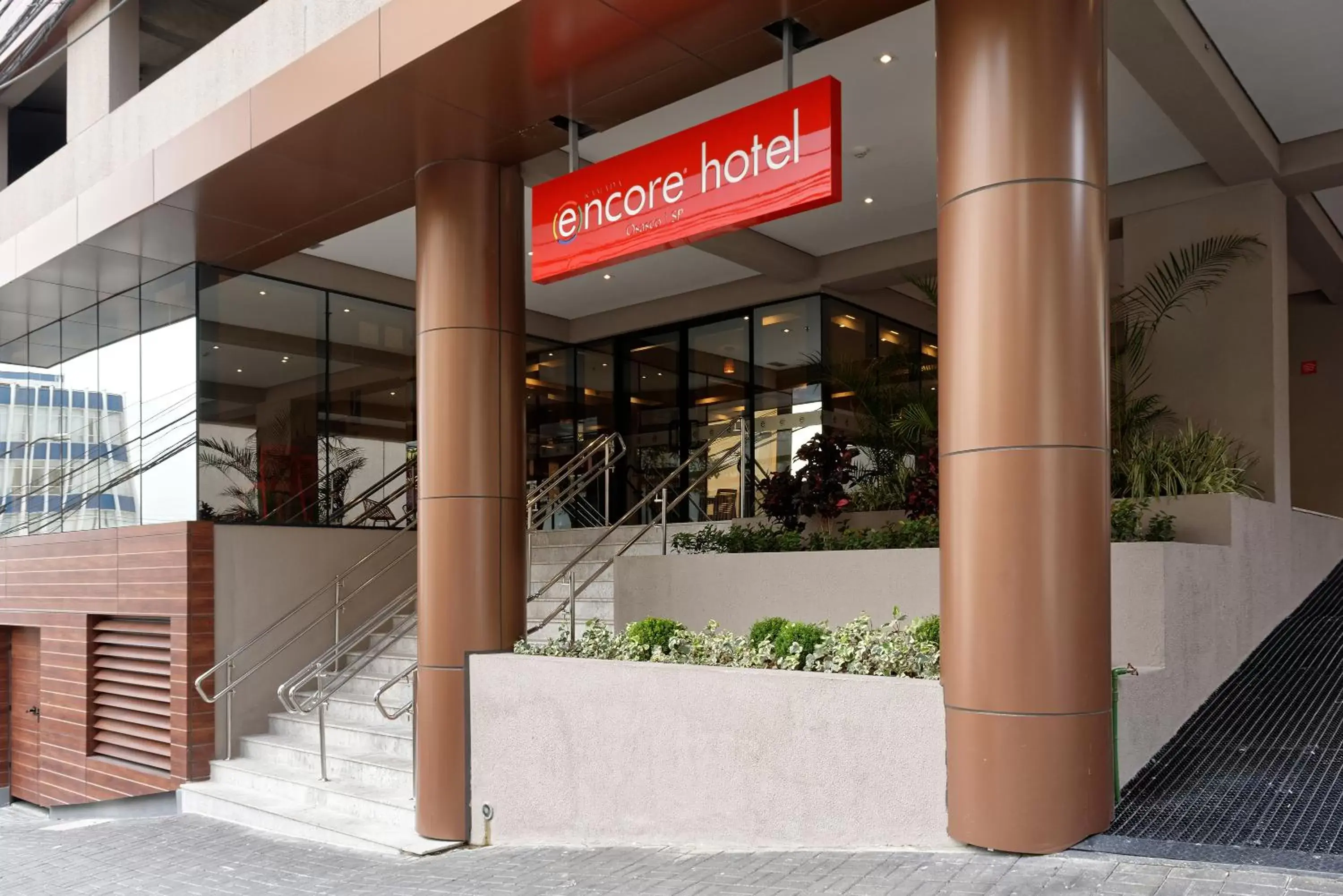 Facade/entrance in Ramada Encore by Wyndham São Paulo Osasco Facade/entrance in Ramada Encore by Wyndham São Paulo Osasco