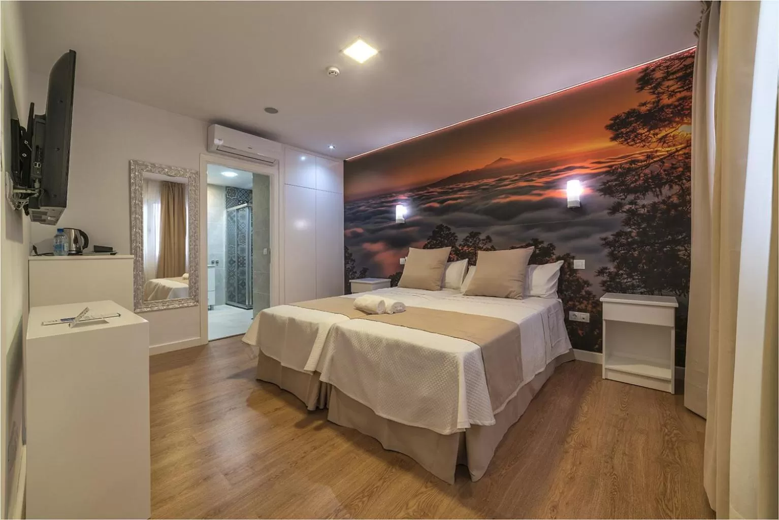 Bed in Hotel Ciudad del Mar