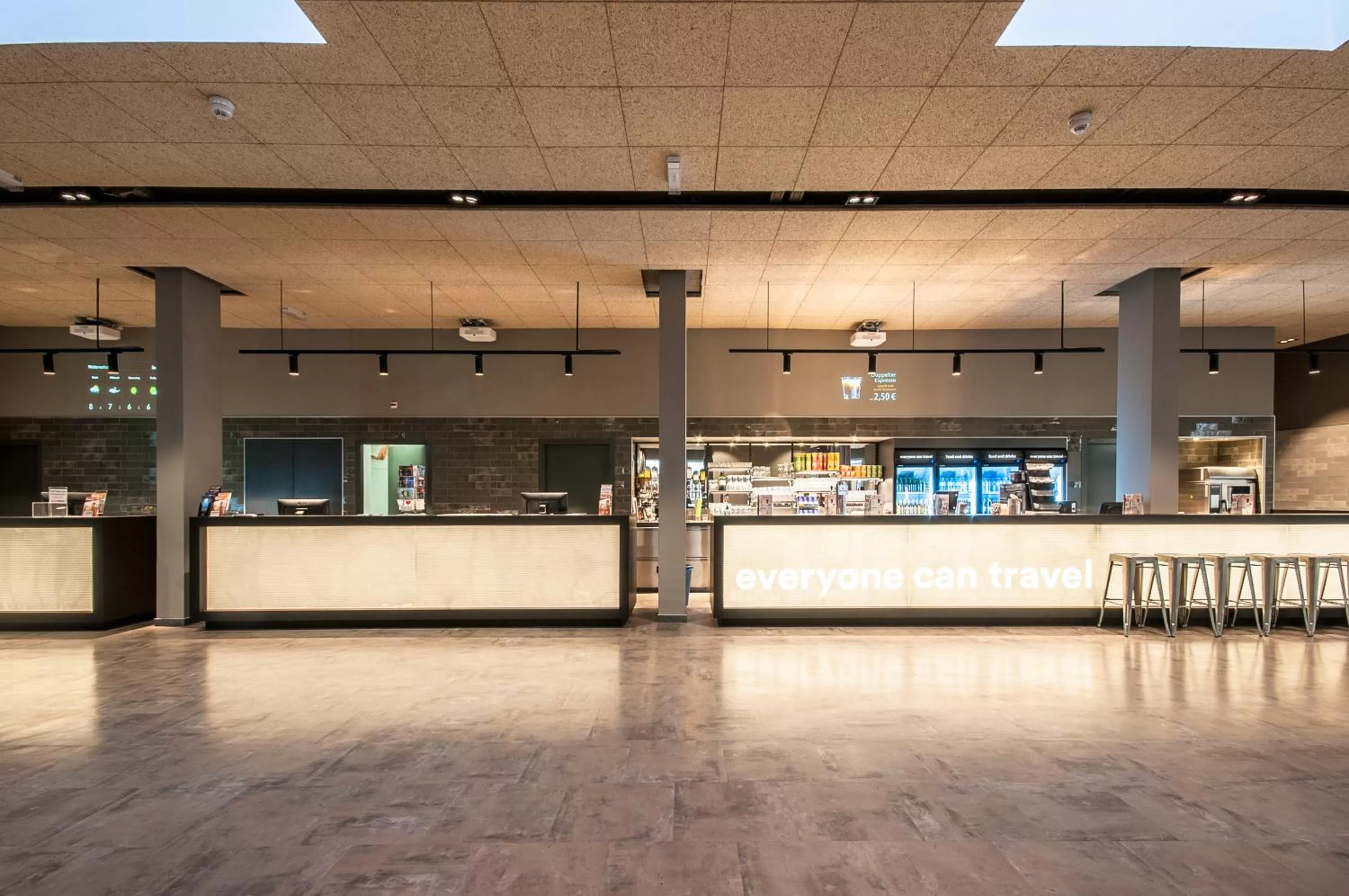 Lobby or reception in a&o Berlin Mitte