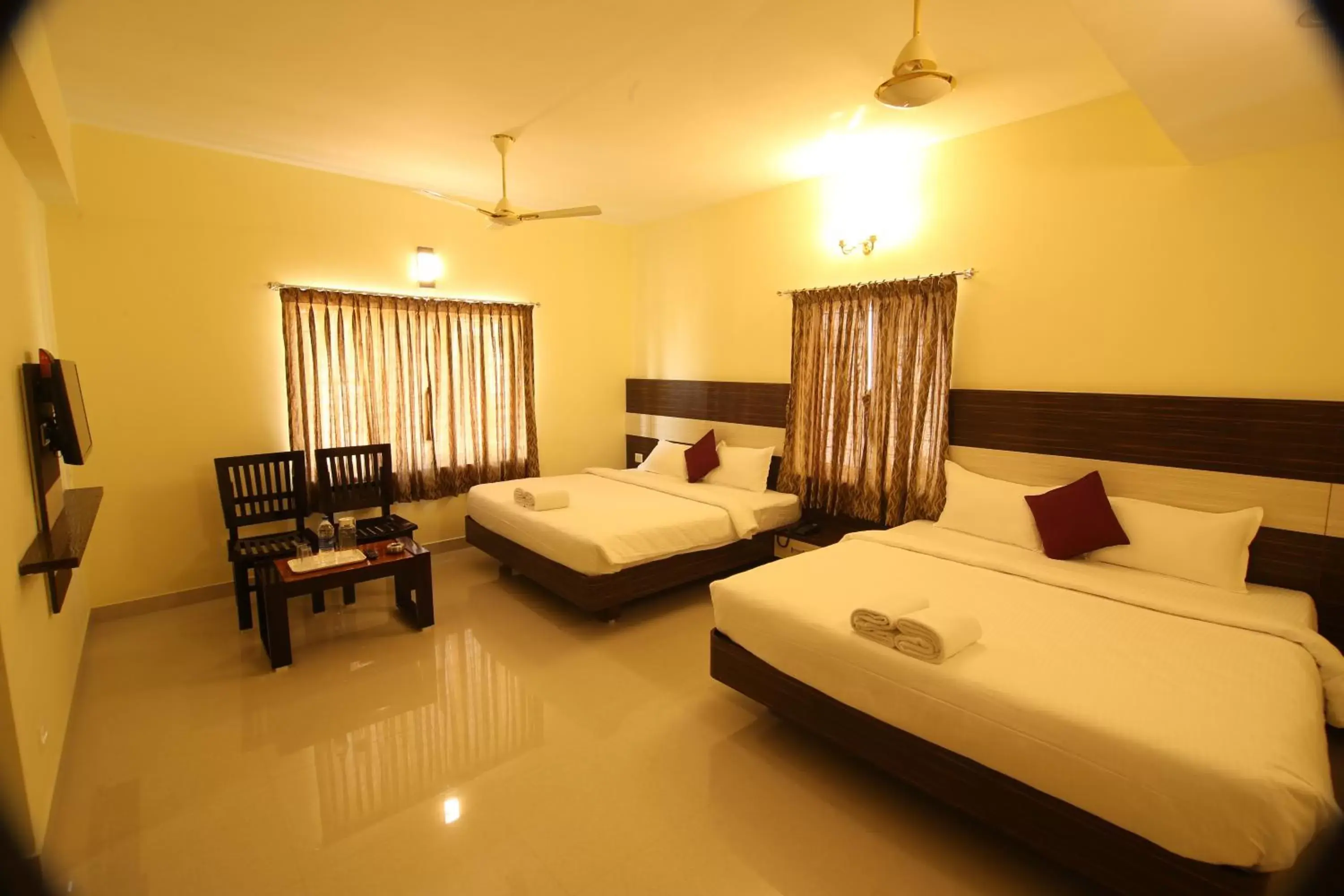 Bed in Sri Gnana Vedha Beach Residency