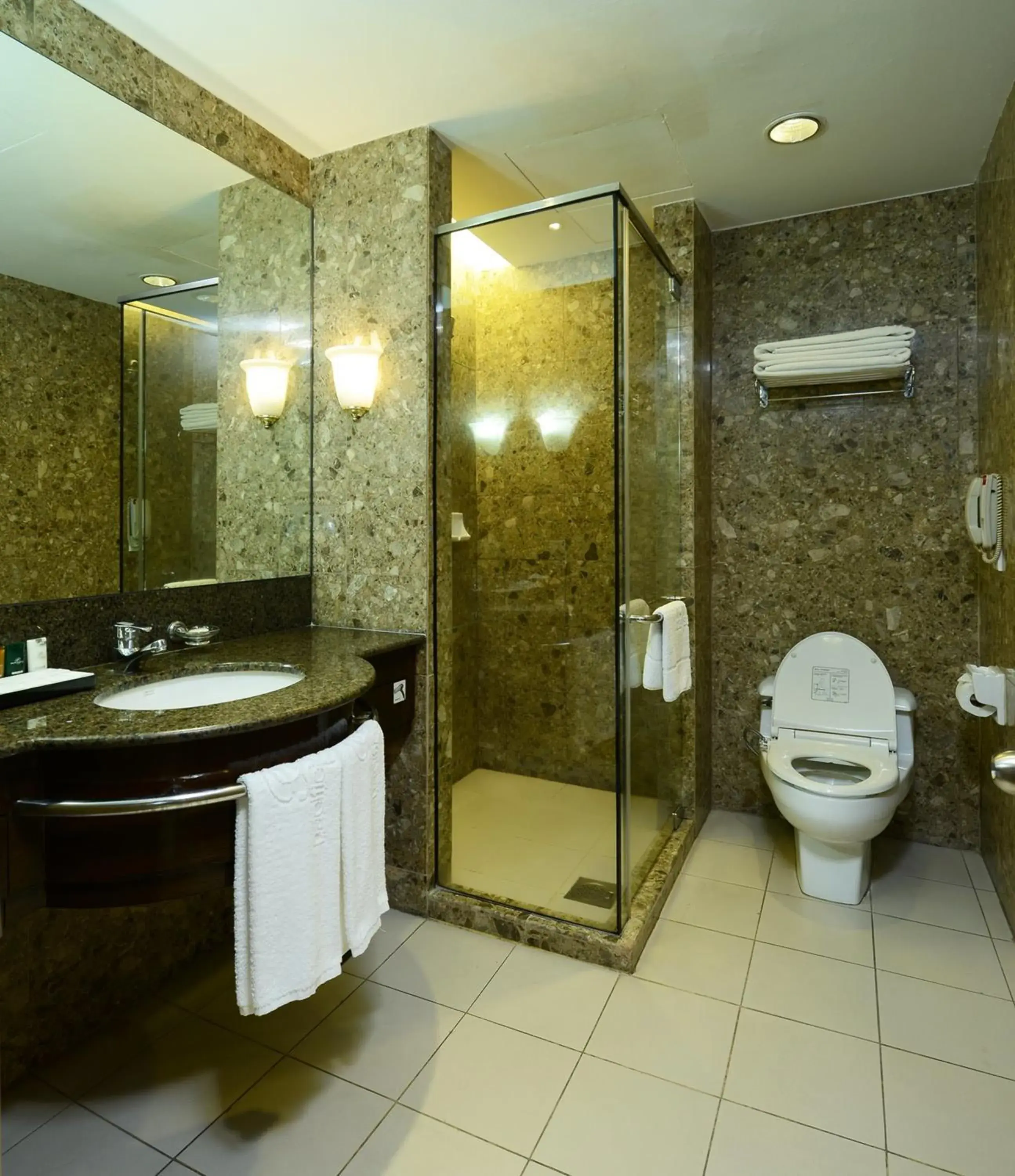 Bathroom in Pacific Regency Hotel Suites