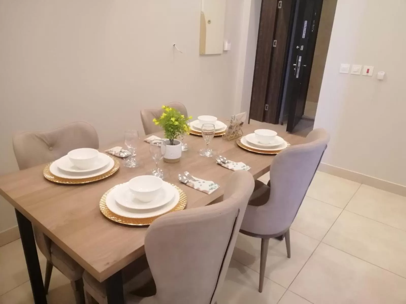 Dining Area in Vital House Apartments