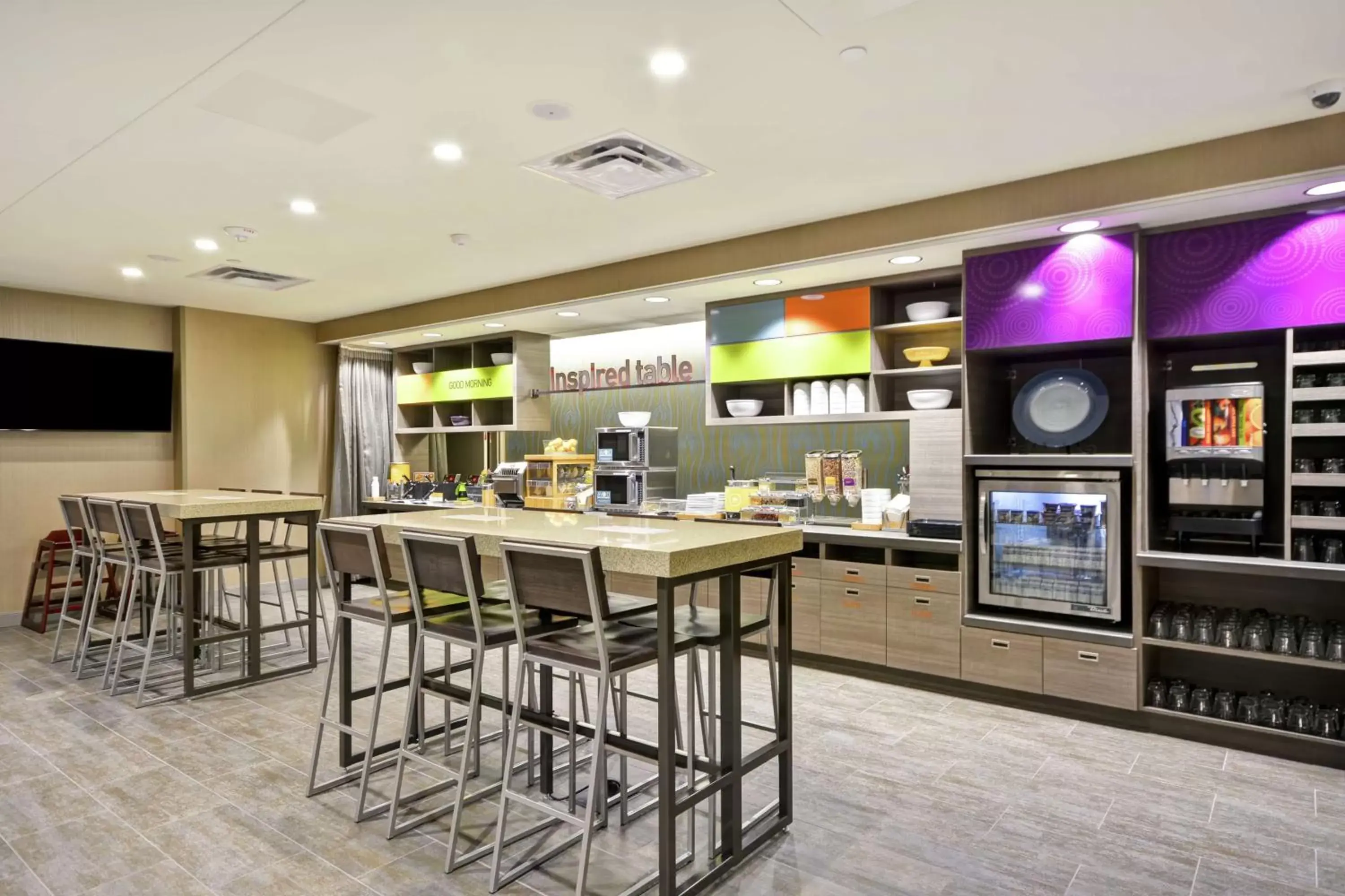 Dining area, Restaurant/Places to Eat in Home2 Suites By Hilton Plymouth Minneapolis