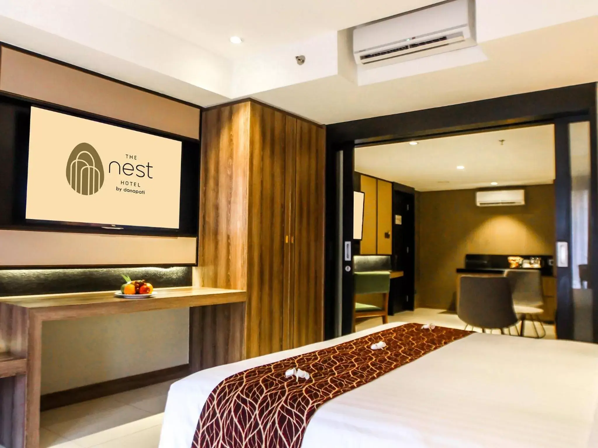 TV and multimedia, Bed in The Nest Hotel Nusa Dua