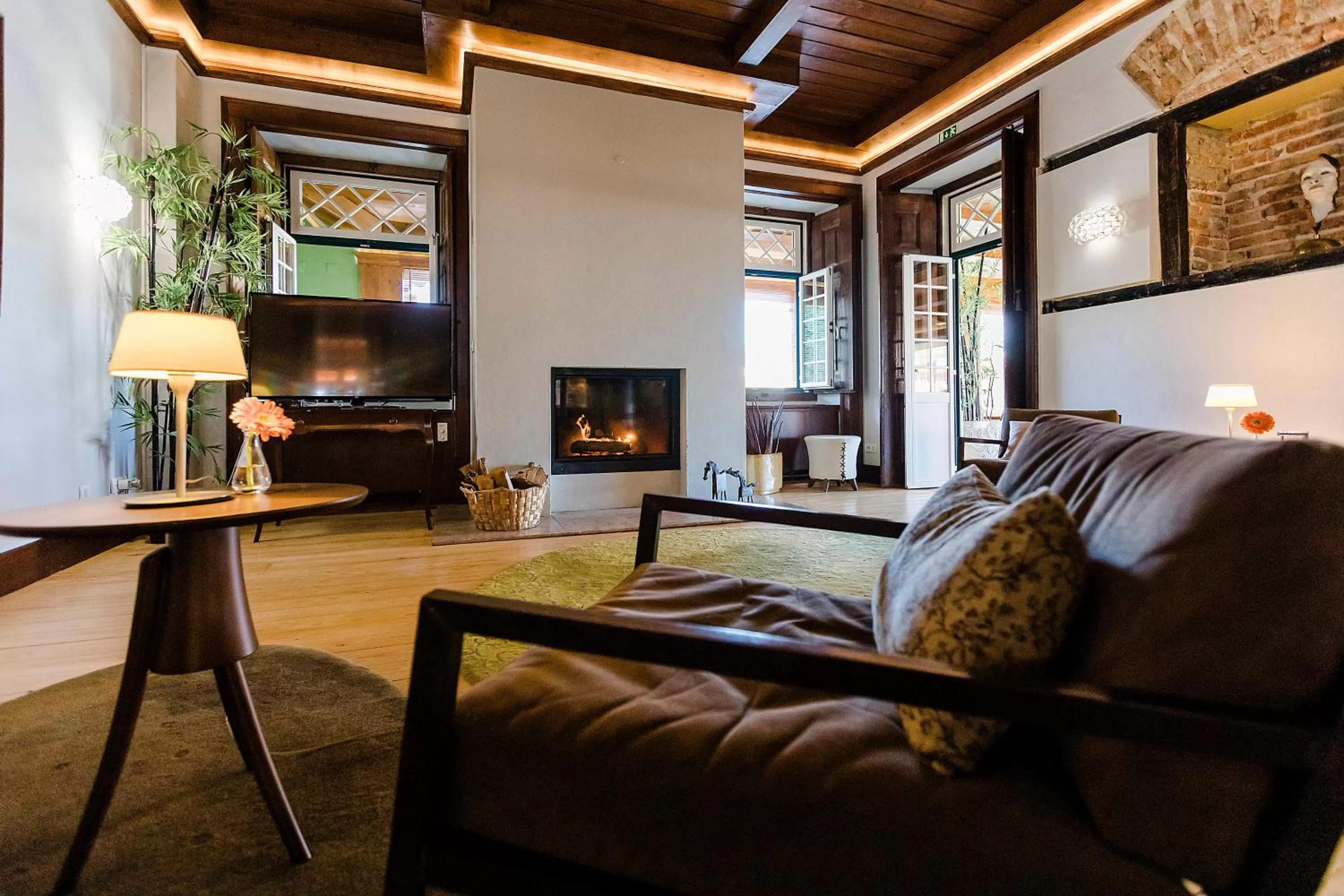 Living room in Hotel Lusitano