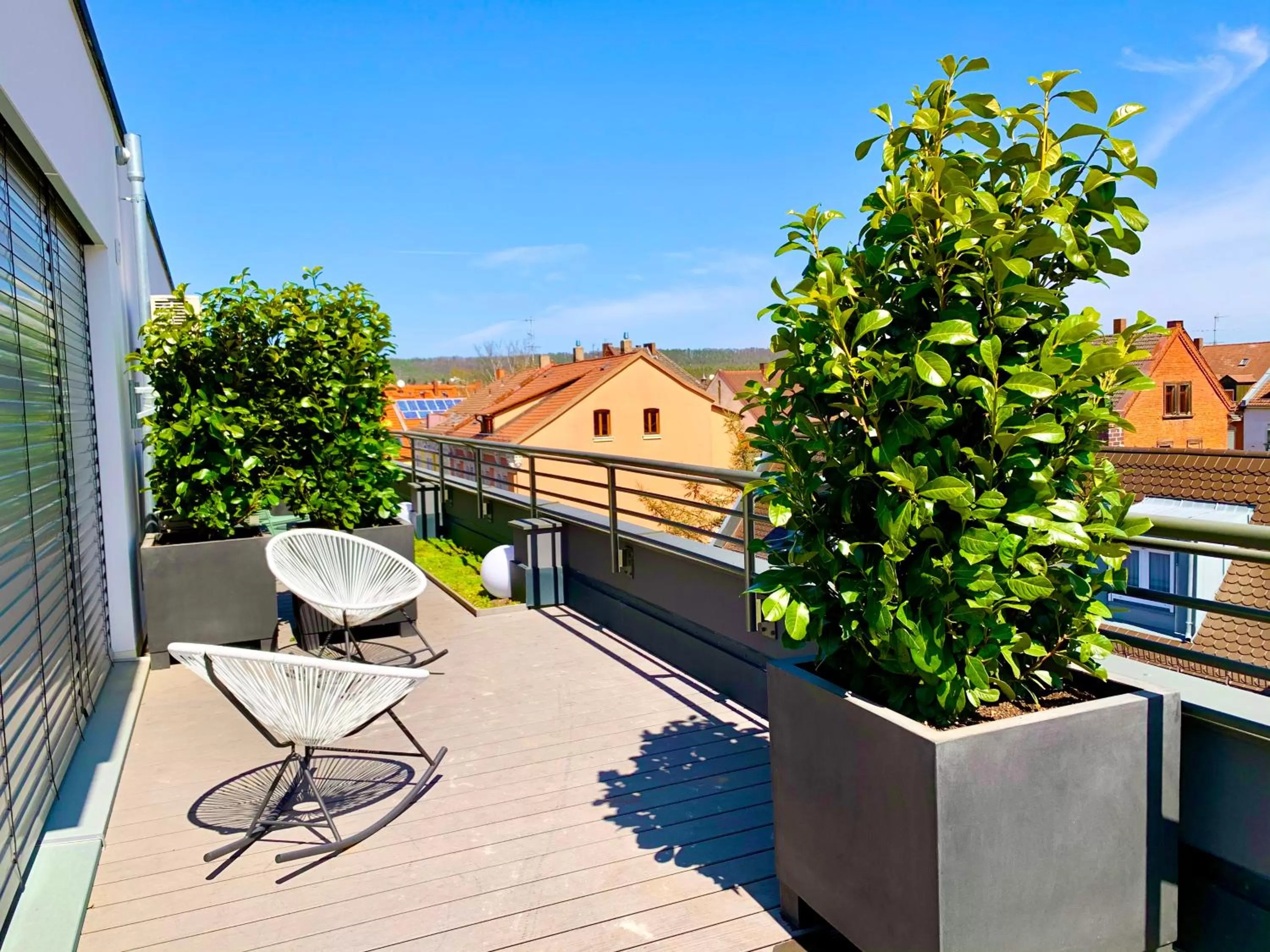 Balcony/Terrace in zeitwohnhaus SUITE-HOTEL & SERVICED APARTMENTS