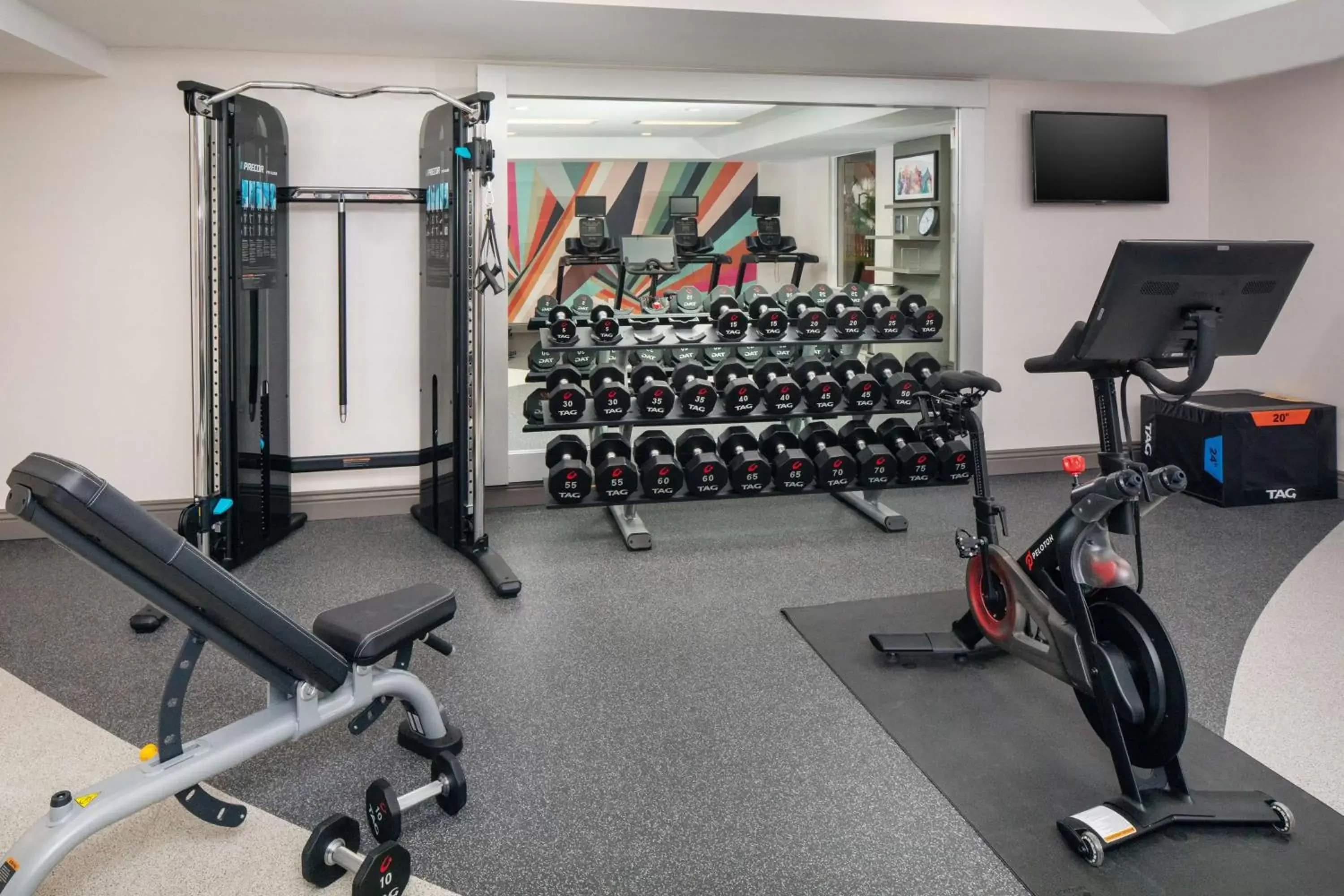 Fitness centre/facilities, Fitness Center/Facilities in Hilton Garden Inn Arcadia/Pasadena Area