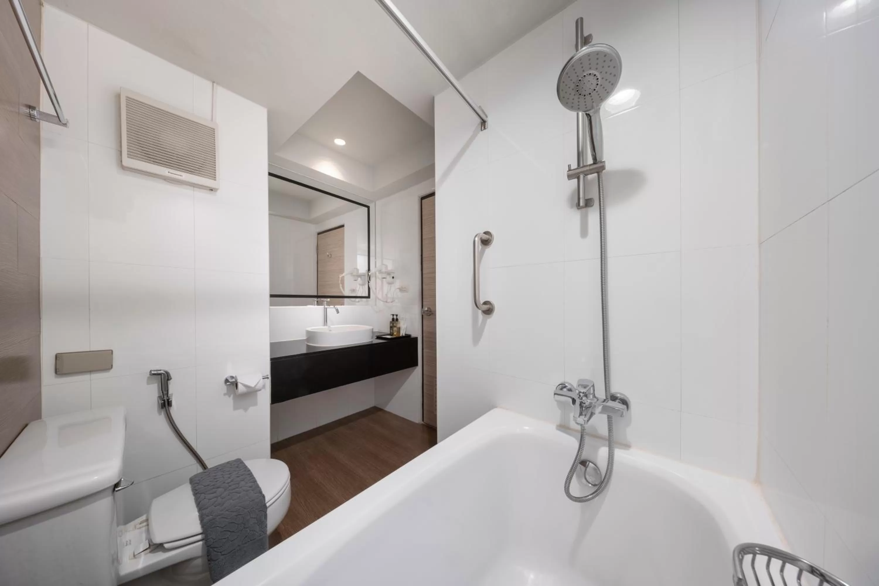 Bathroom in At 115 Hotel By Rompo