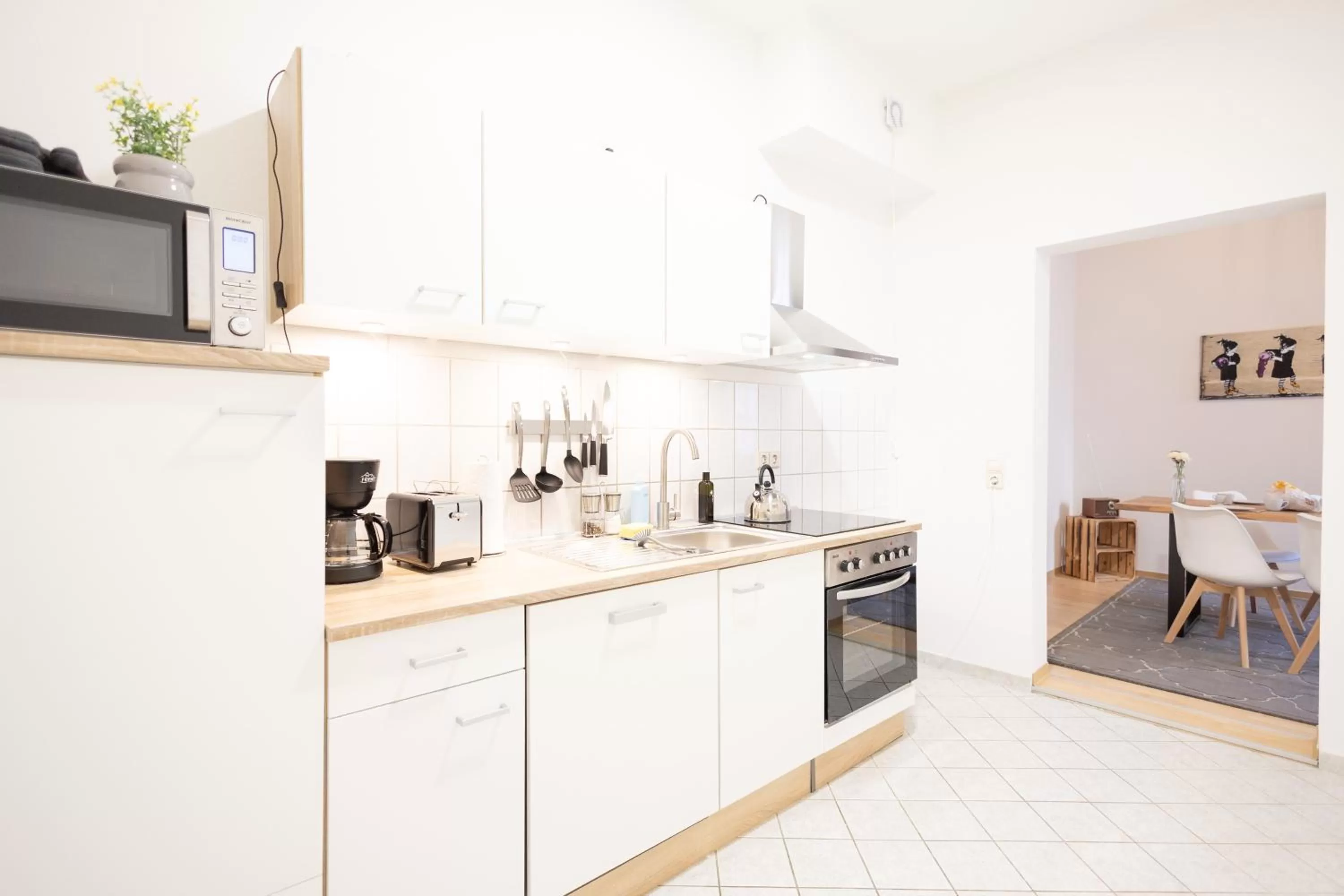 Coffee/tea facilities in Apartments an der Oper - Innenstadt - Zentral - Küche - Wifi - Powered by Ko-Living