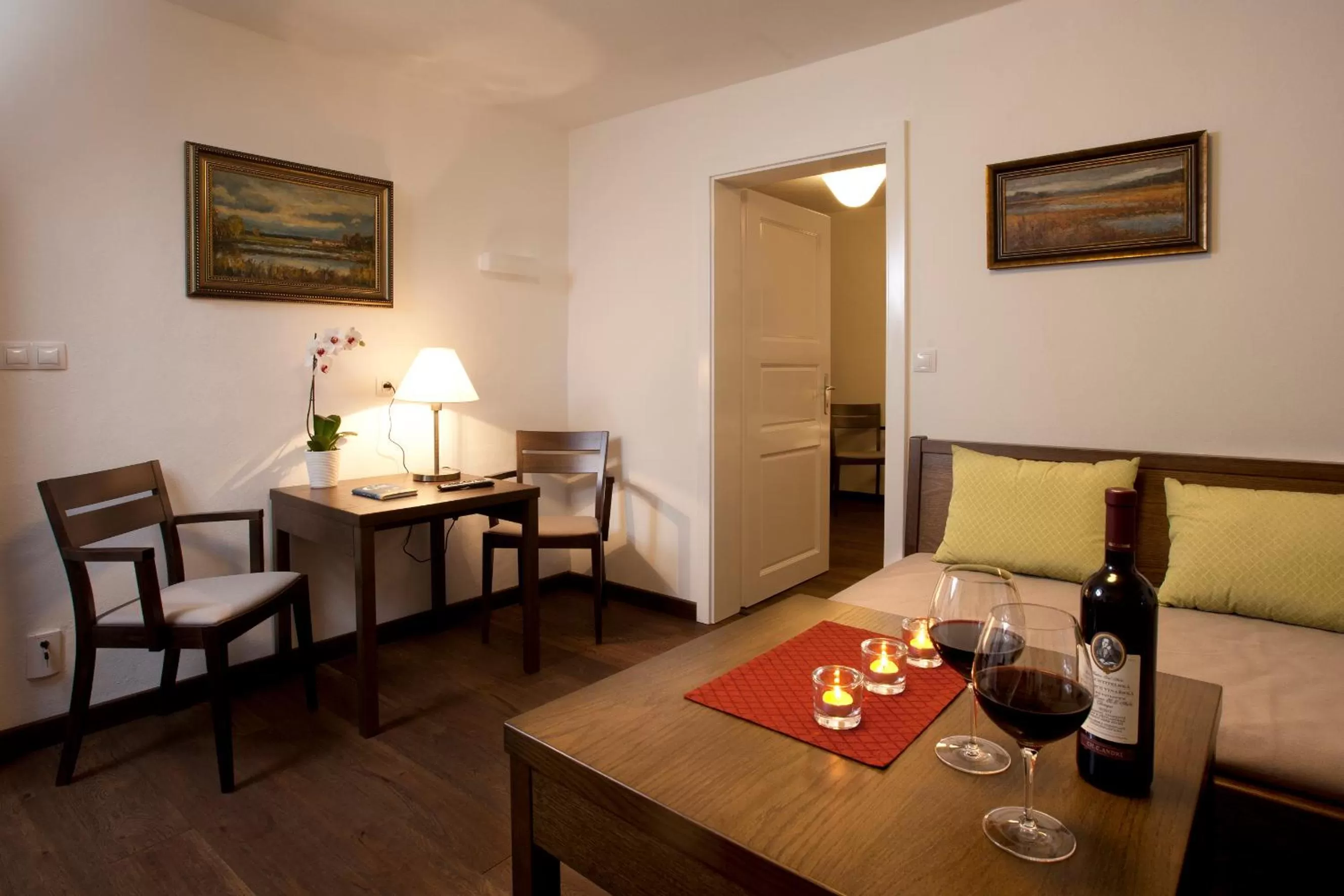 Living room in Apartmány Šupina