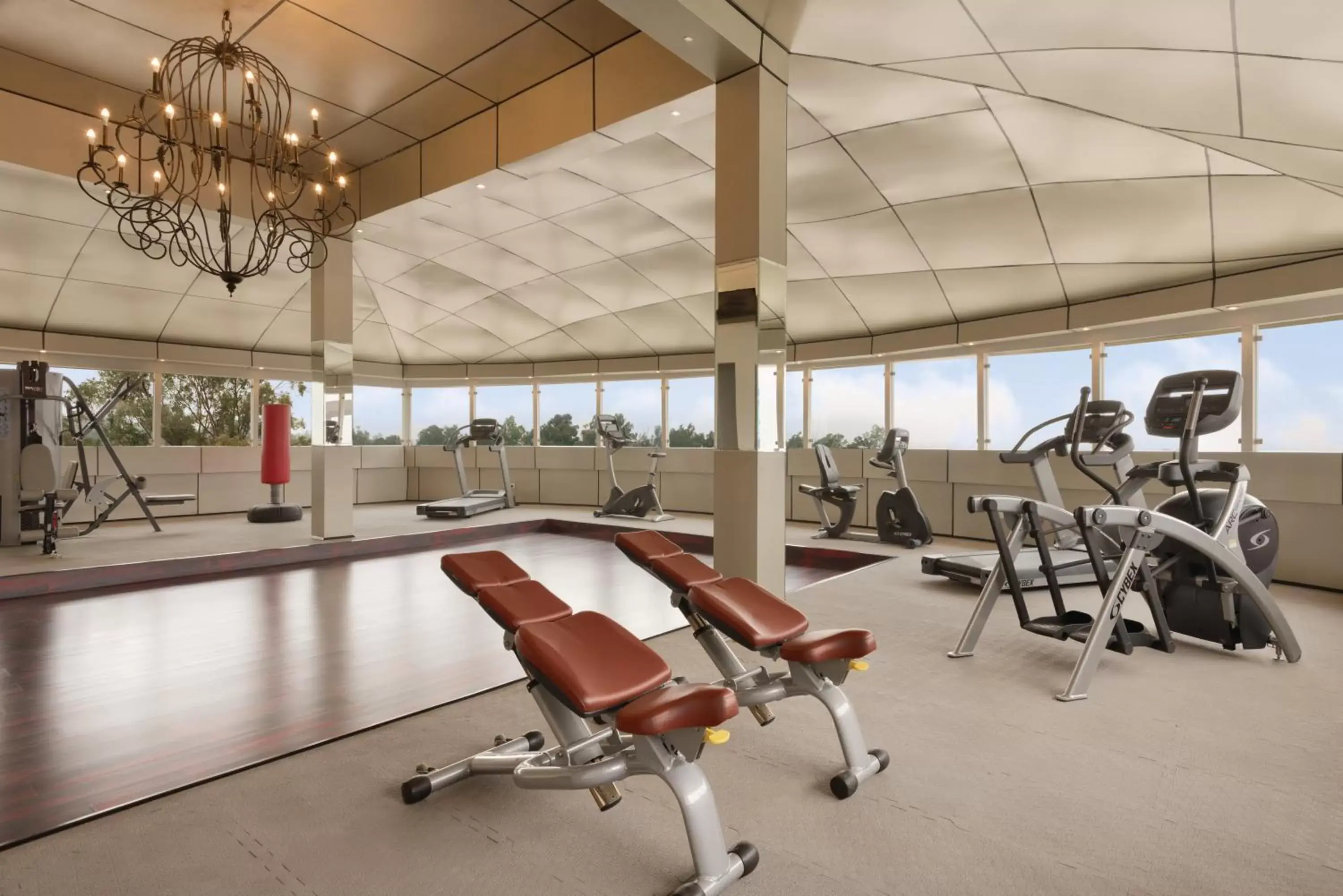 Fitness centre/facilities, Fitness Center/Facilities in Ramada Plaza By Wyndham, Chandigarh Zirakpur