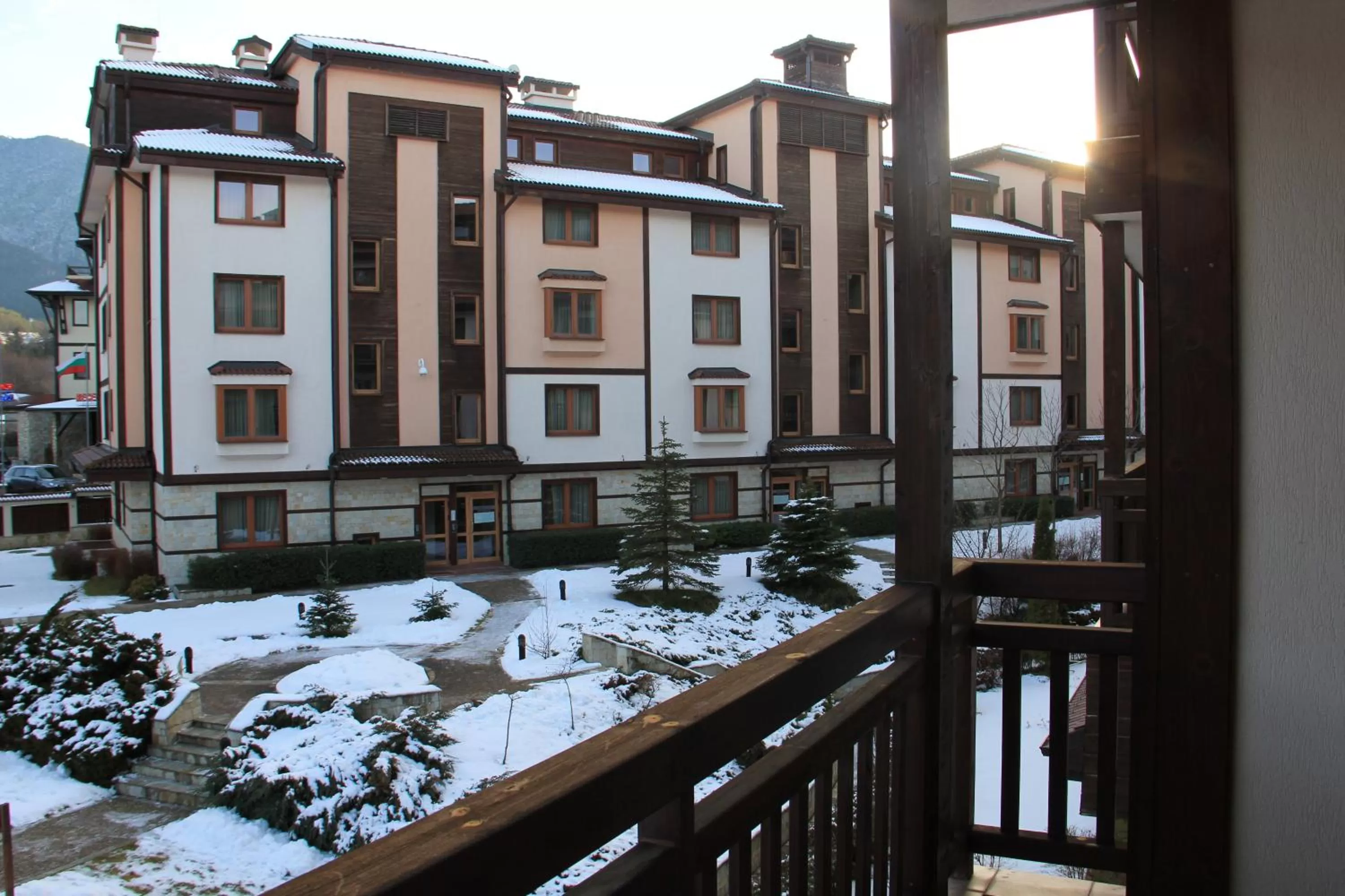 Winter in Downtown Bansko Resort