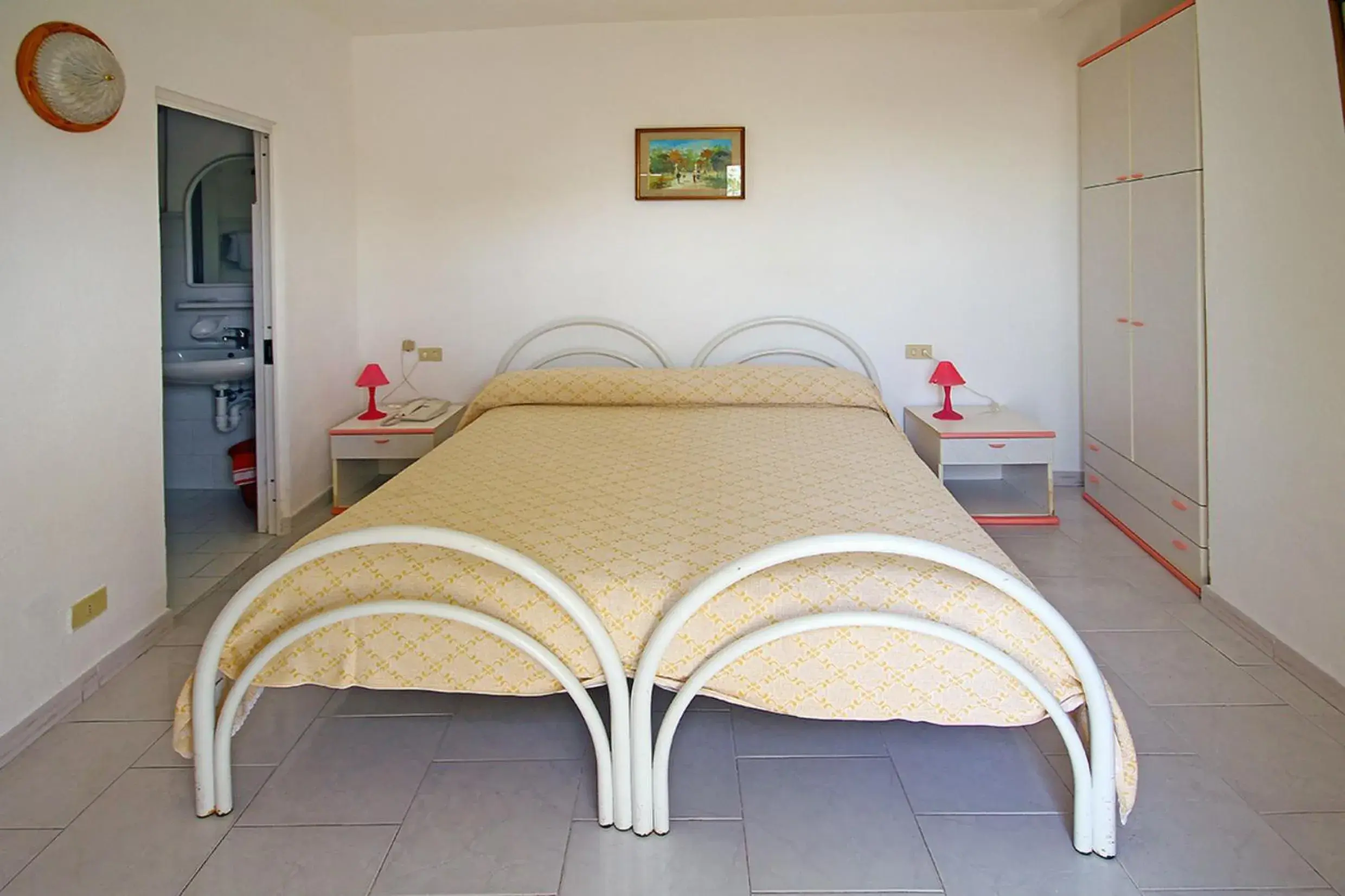 Bed in Hotel Park Calitto