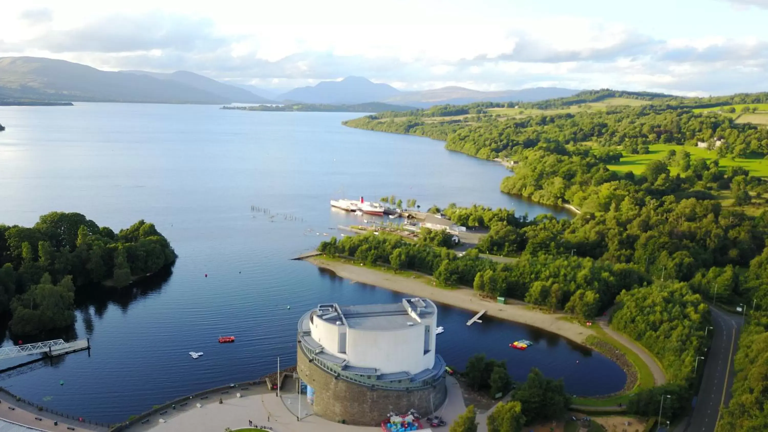 Off site, Bird's-eye View in Glenfern Guest House, also self catering cottage with PRIVATE hot tub