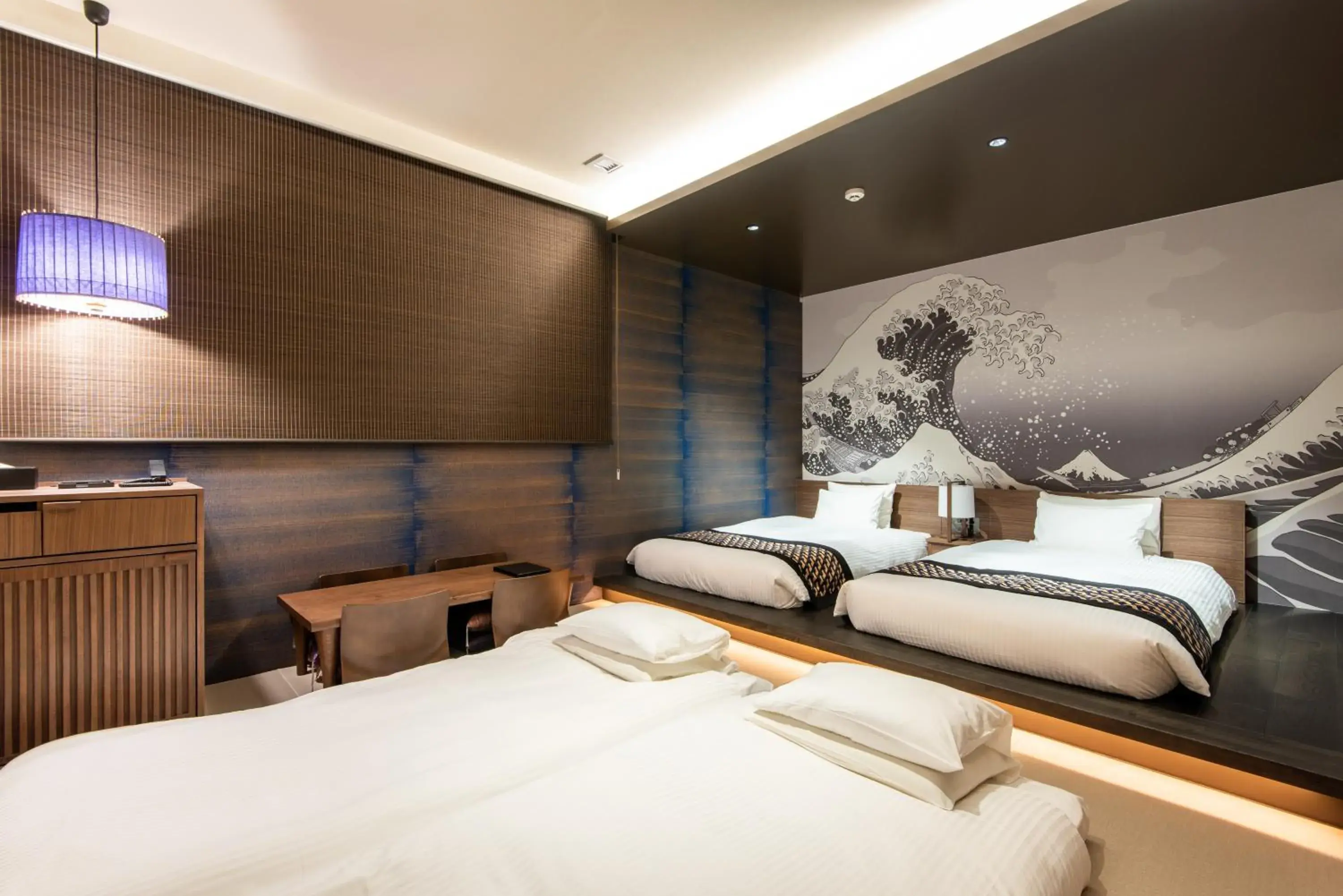 Bed in La'gent Hotel Shinjuku Kabukicho
