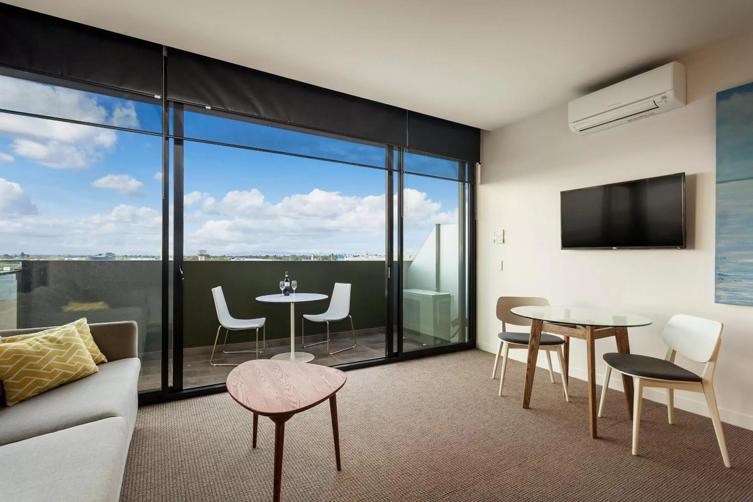 Balcony/Terrace, Seating Area in Quest Frankston on the Bay