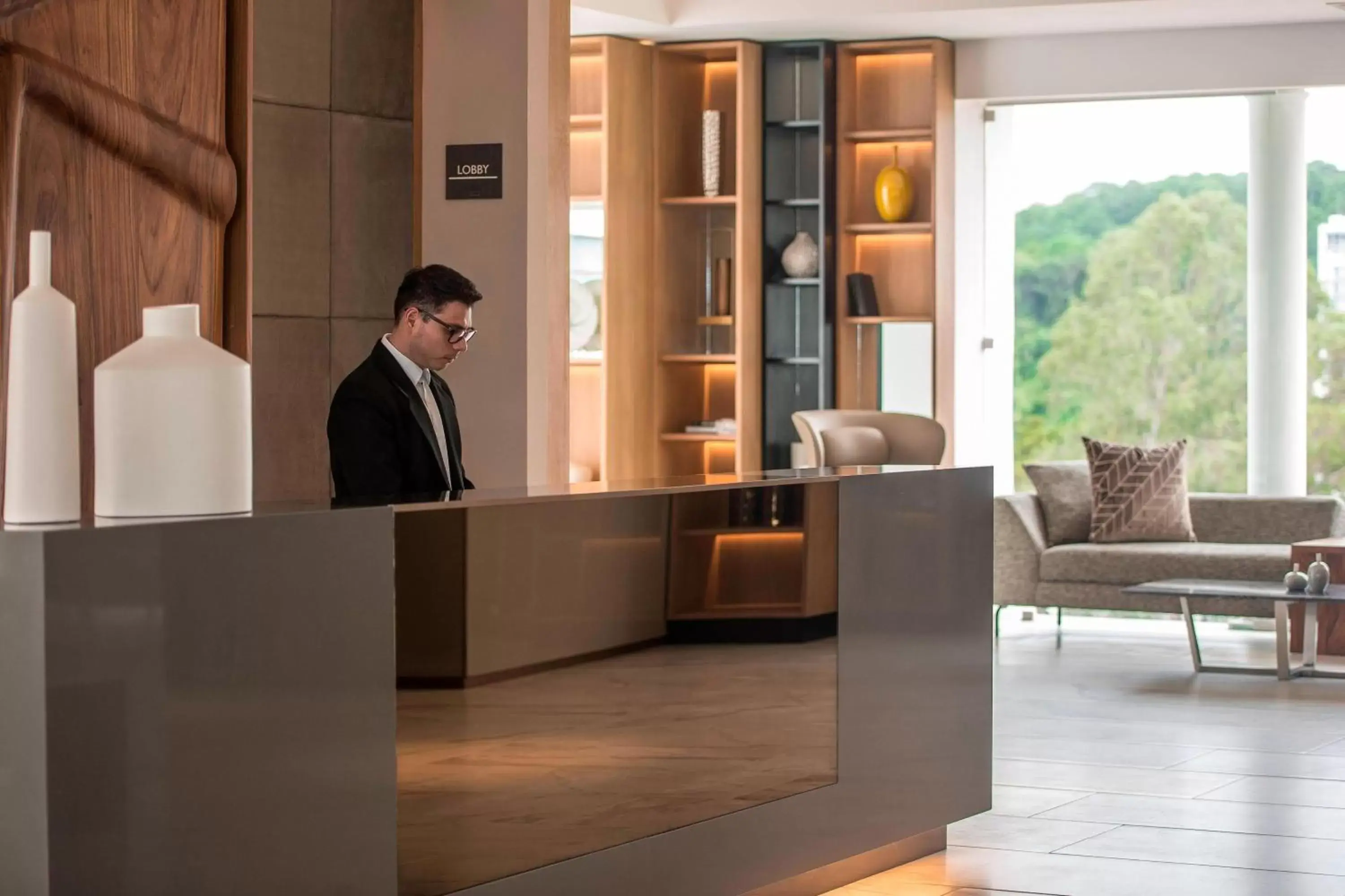 Lobby or reception, Lobby/Reception in AC Hotels by Marriott Guatemala City
