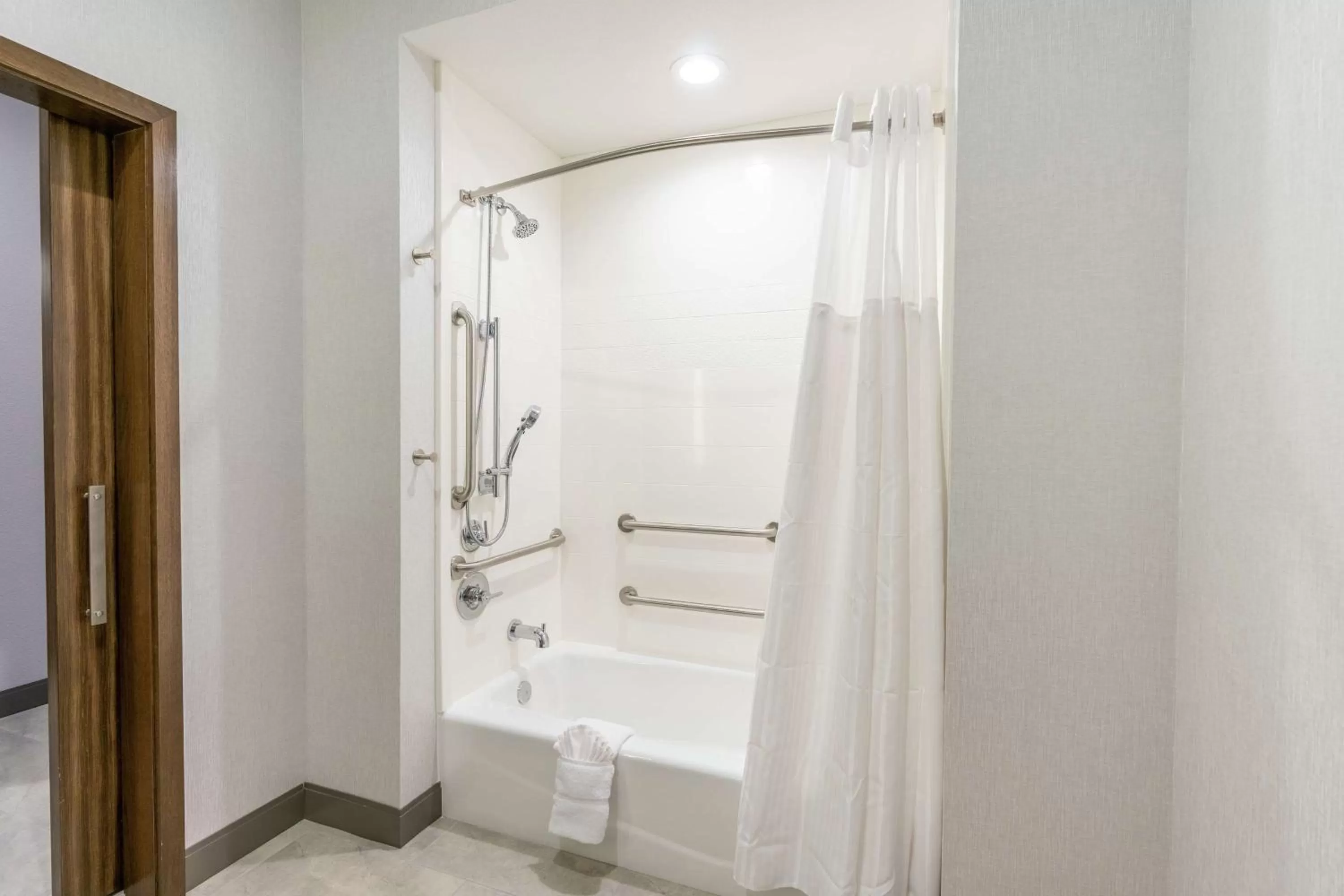 Bathroom in Hilton Garden Inn Wichita Downtown, Ks