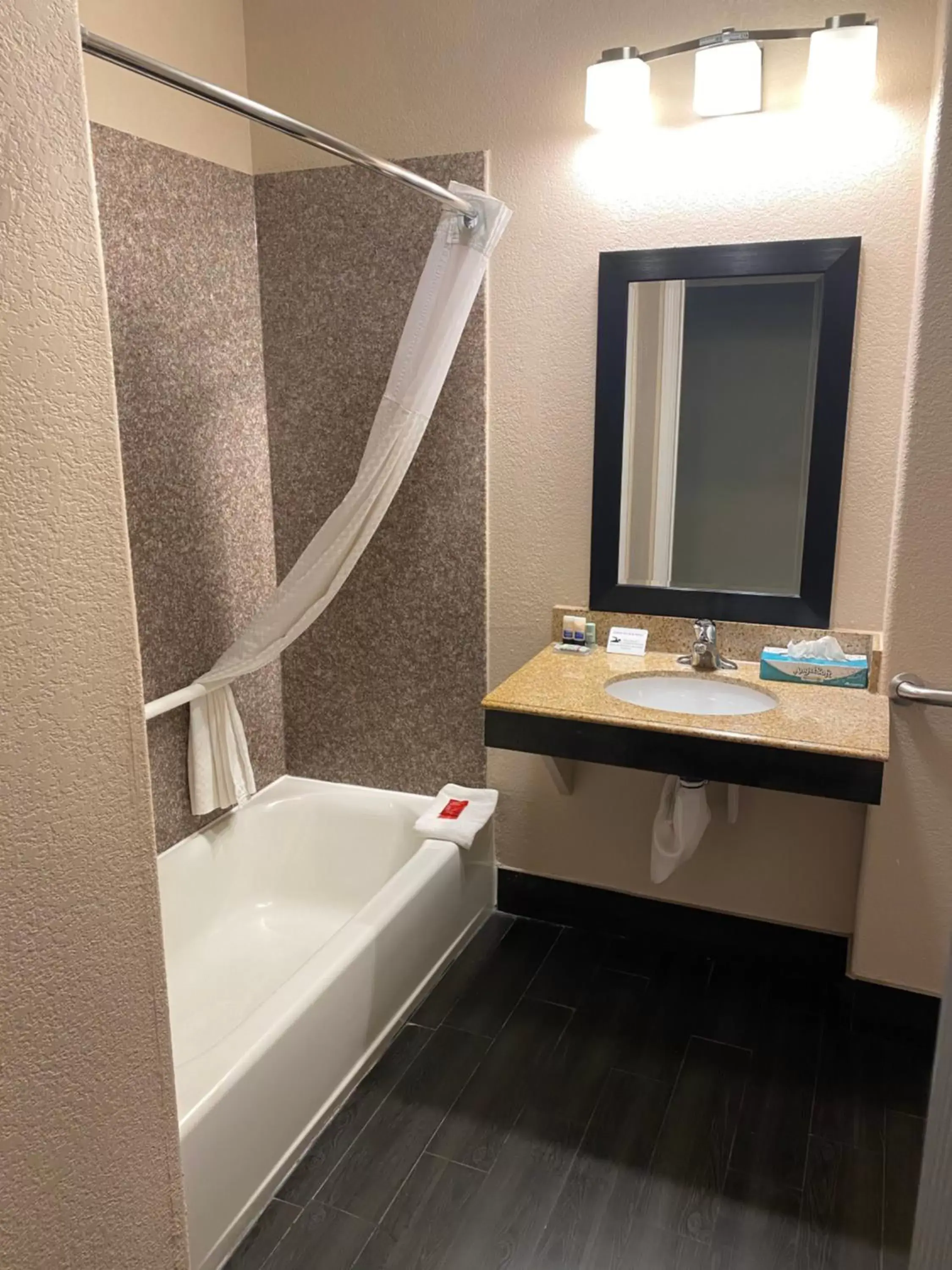 Bathroom in Galveston Beach Hotel