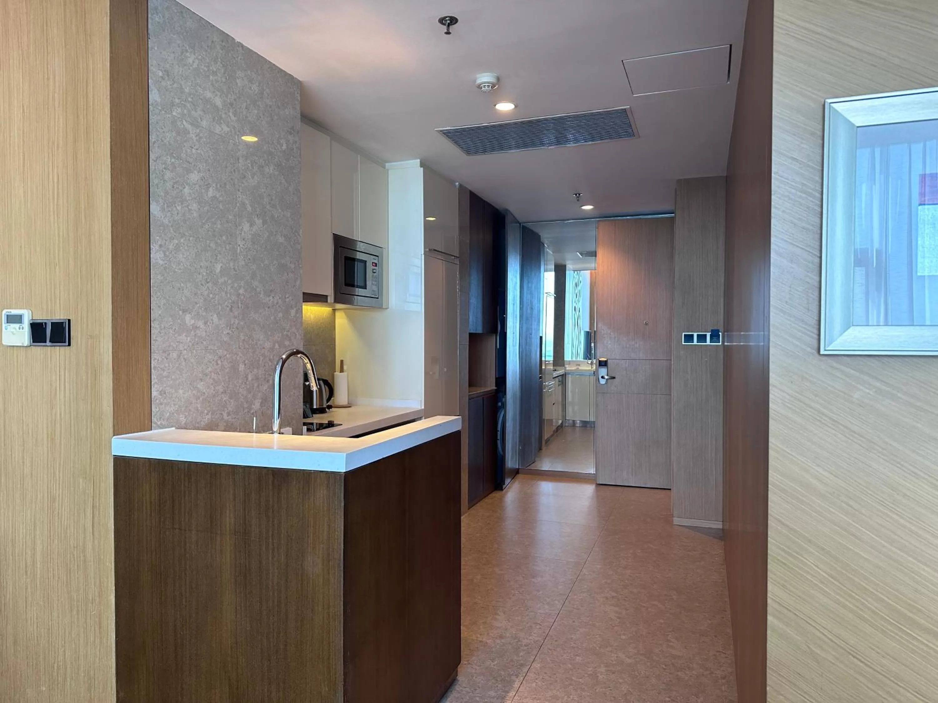 Kitchen or kitchenette in The OCT Harbour, Shenzhen - Marriott Executive Apartments