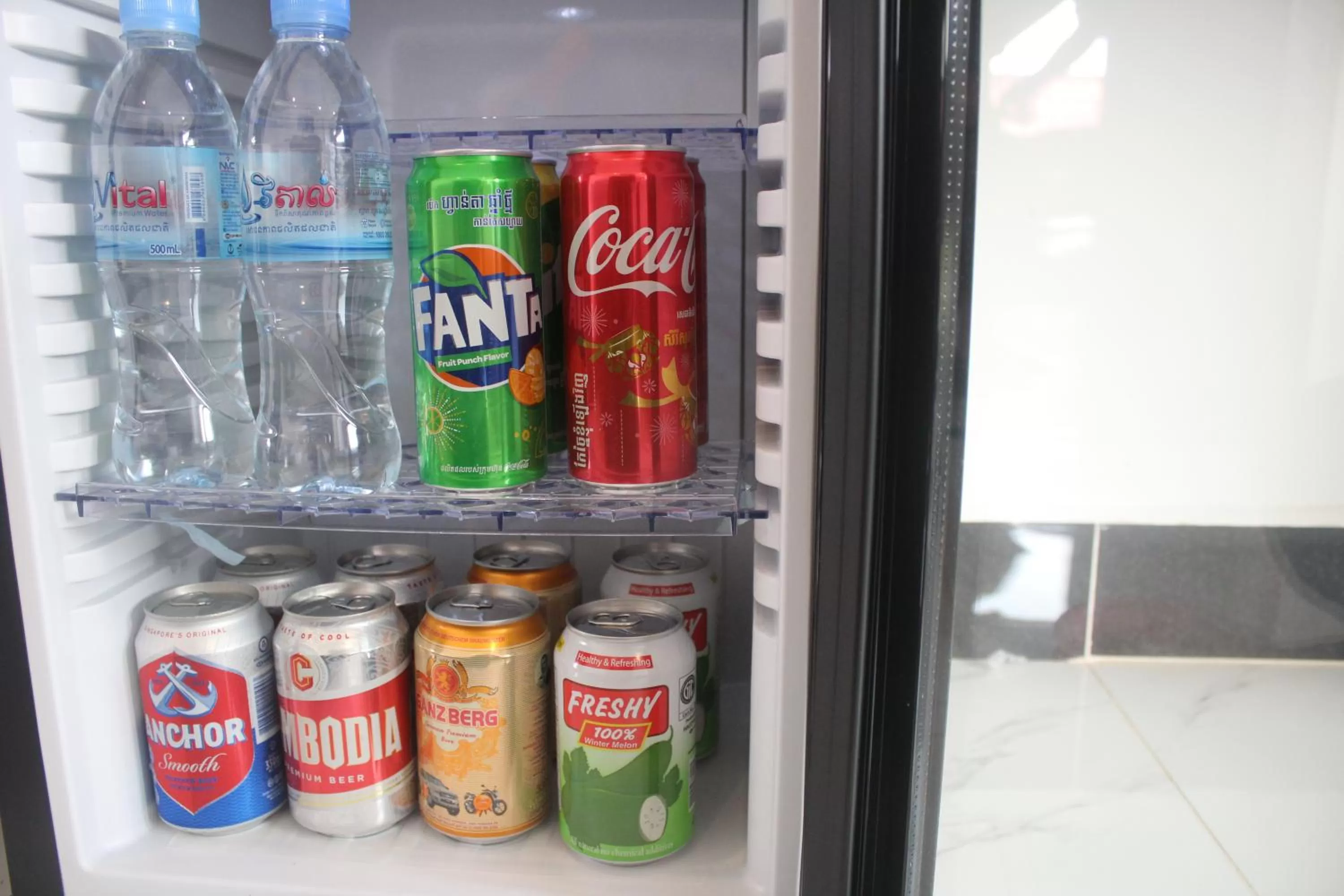 Drinks in Long Night Siem Reap Hotel