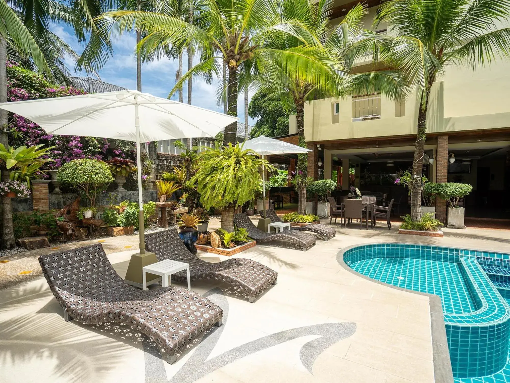 Swimming pool in Baan Sailom Hotel Phuket - Sha Extra Plus Swimming pool in Baan Sailom Hotel Phuket - Sha Extra Plus
