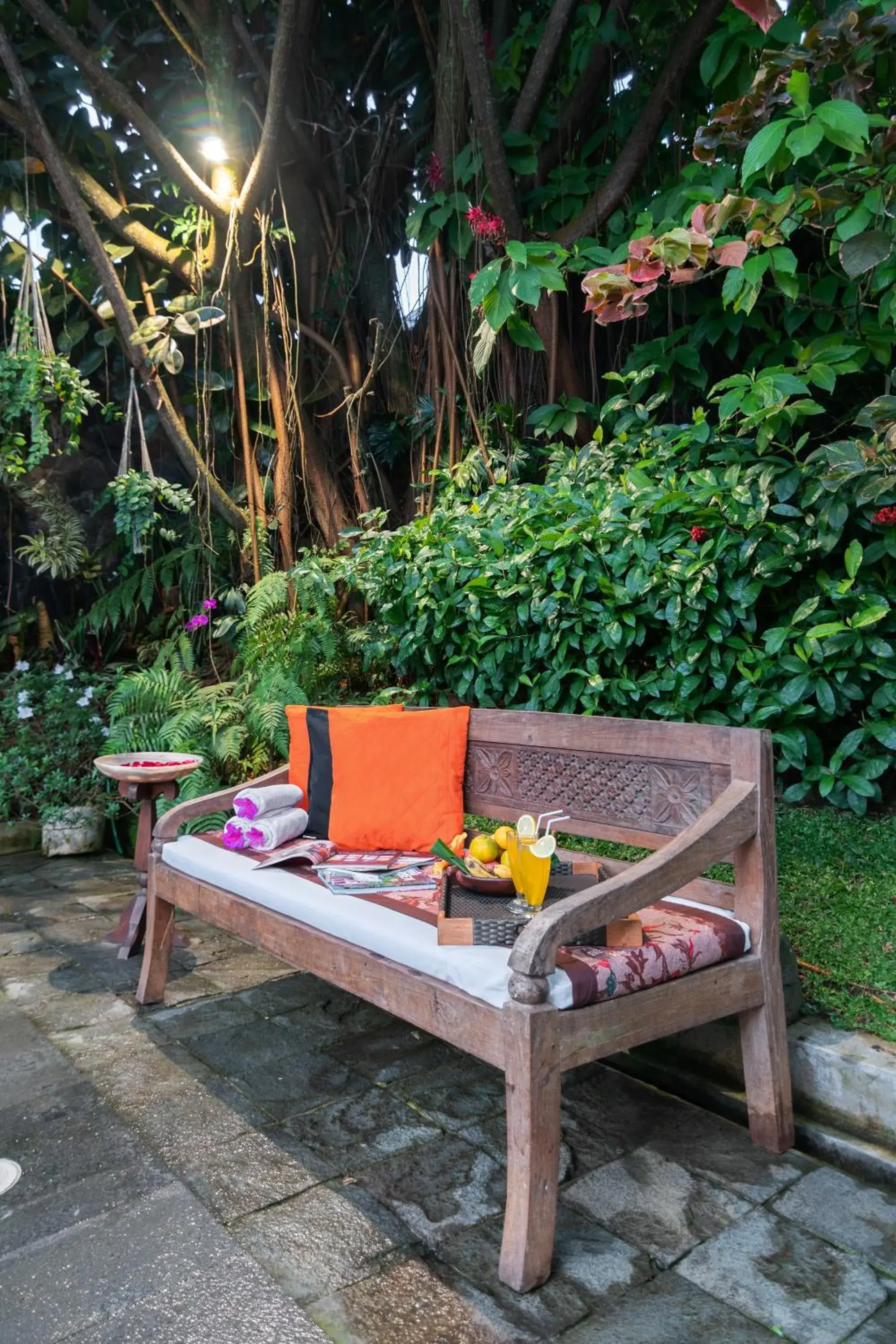 Garden in Villa Mulyono Garden in Villa Mulyono