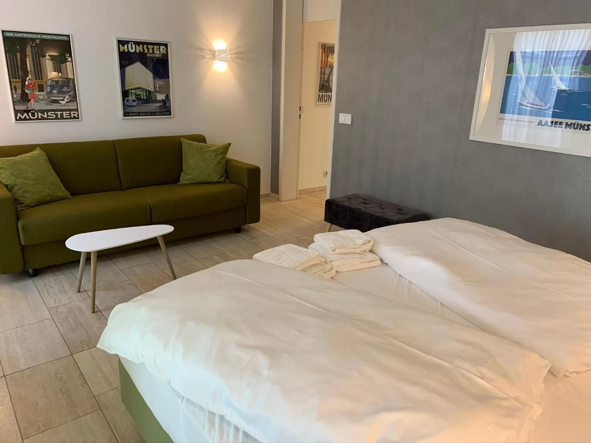 Bed in Park-Lodge Am Rohrbusch