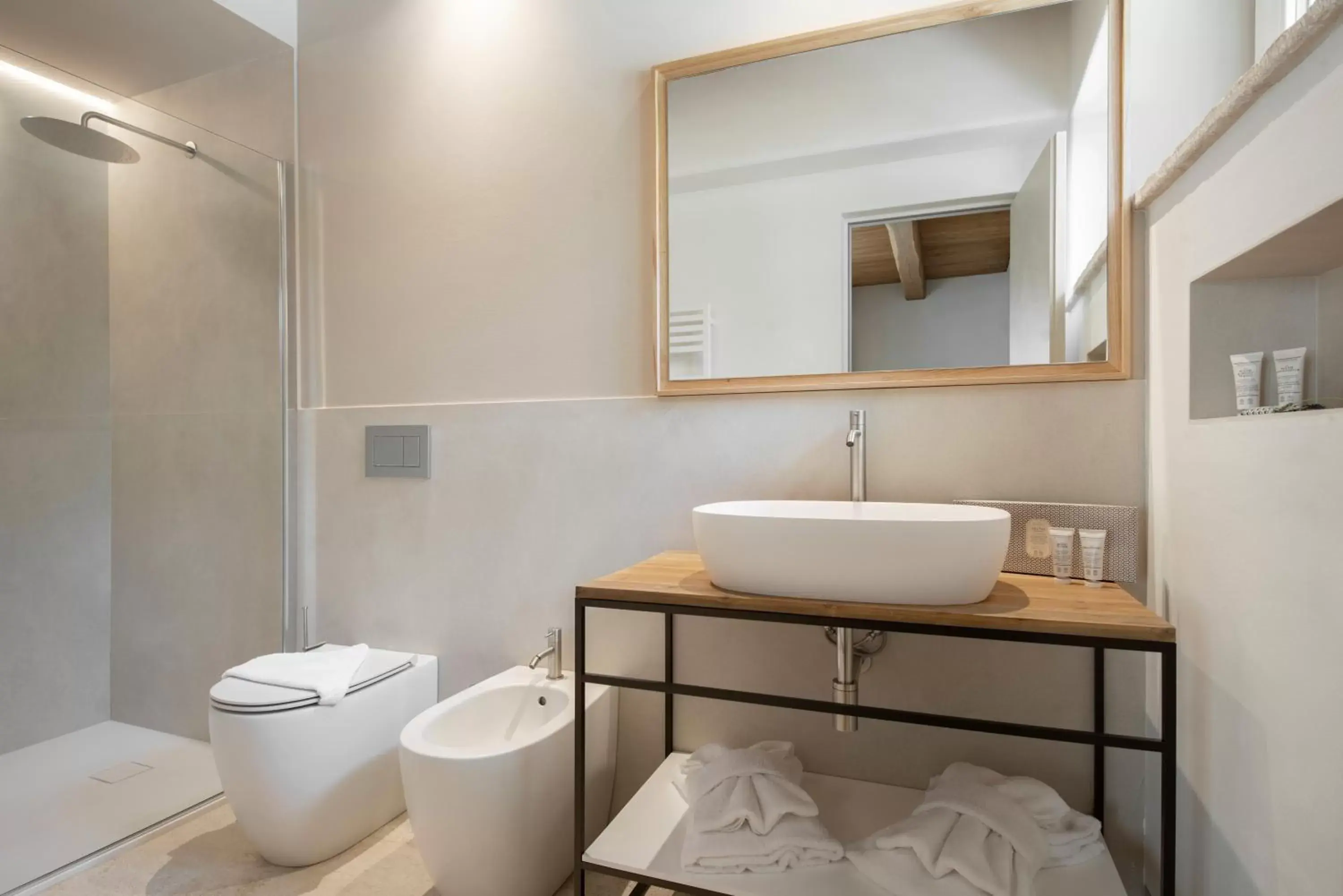Shower, Bathroom in San Michele Relais & Spa