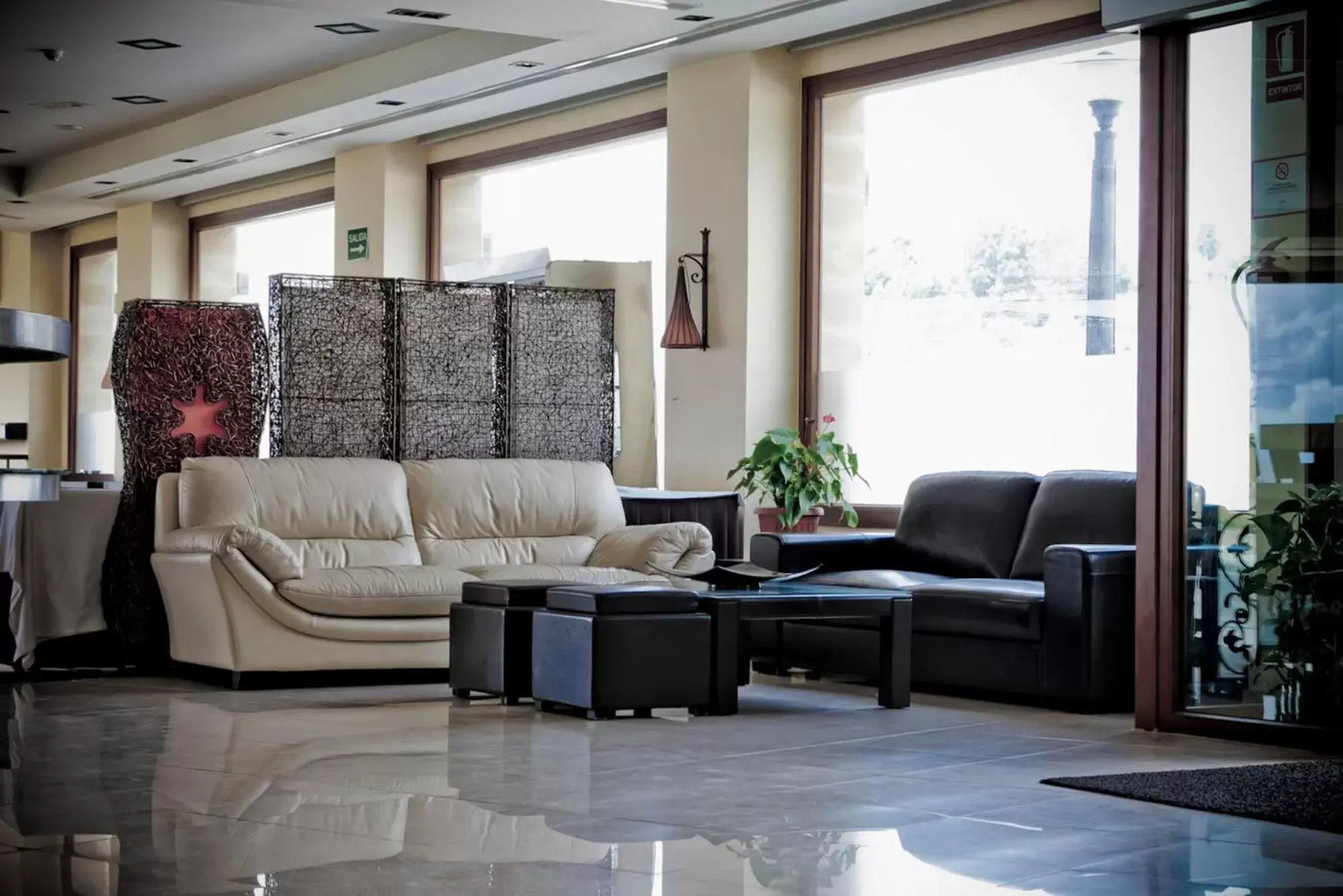 Lobby or reception in Hotel Campos de Baeza Lobby or reception in Hotel Campos de Baeza