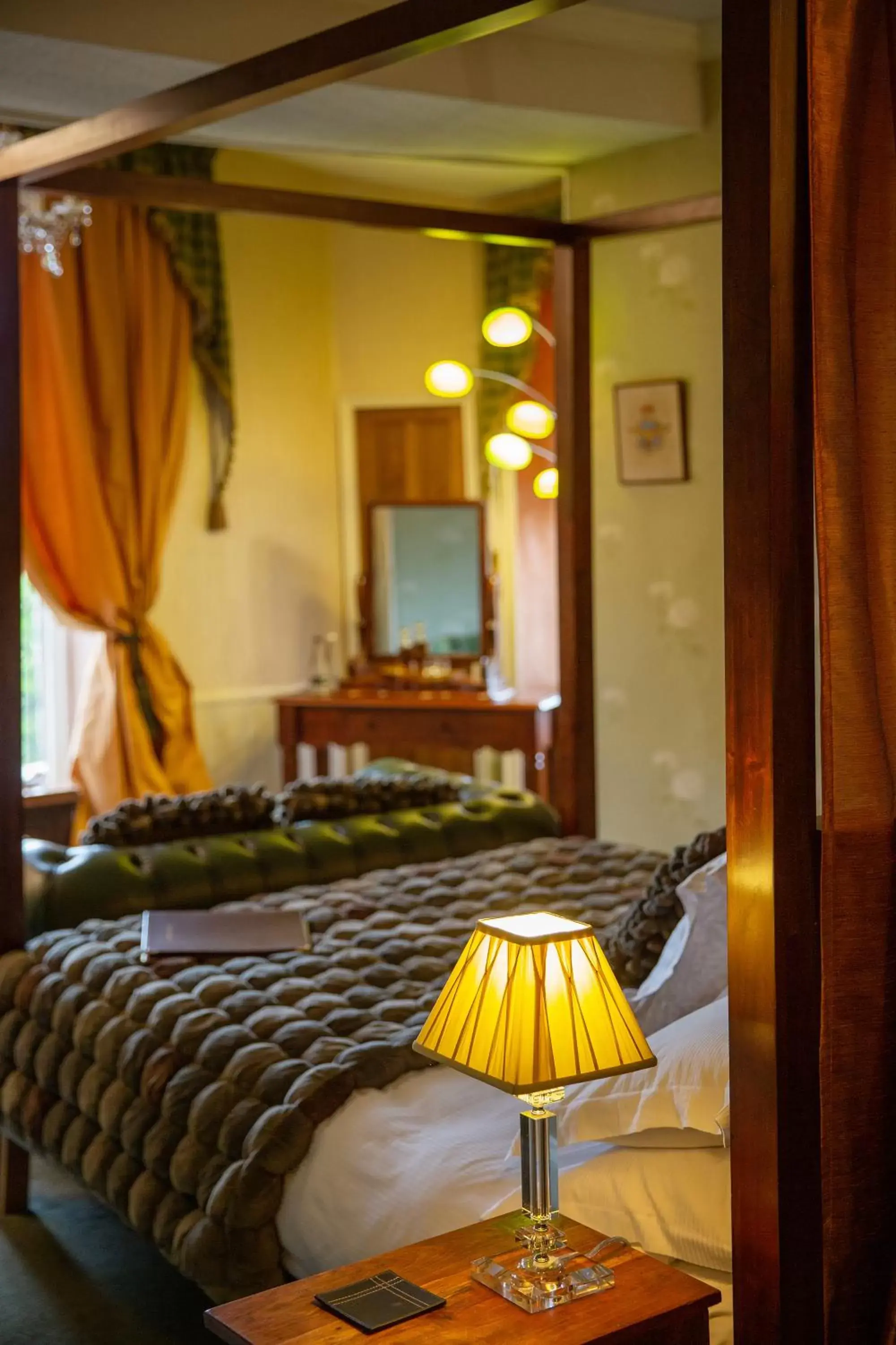 Bedroom, Bed in Augill Castle