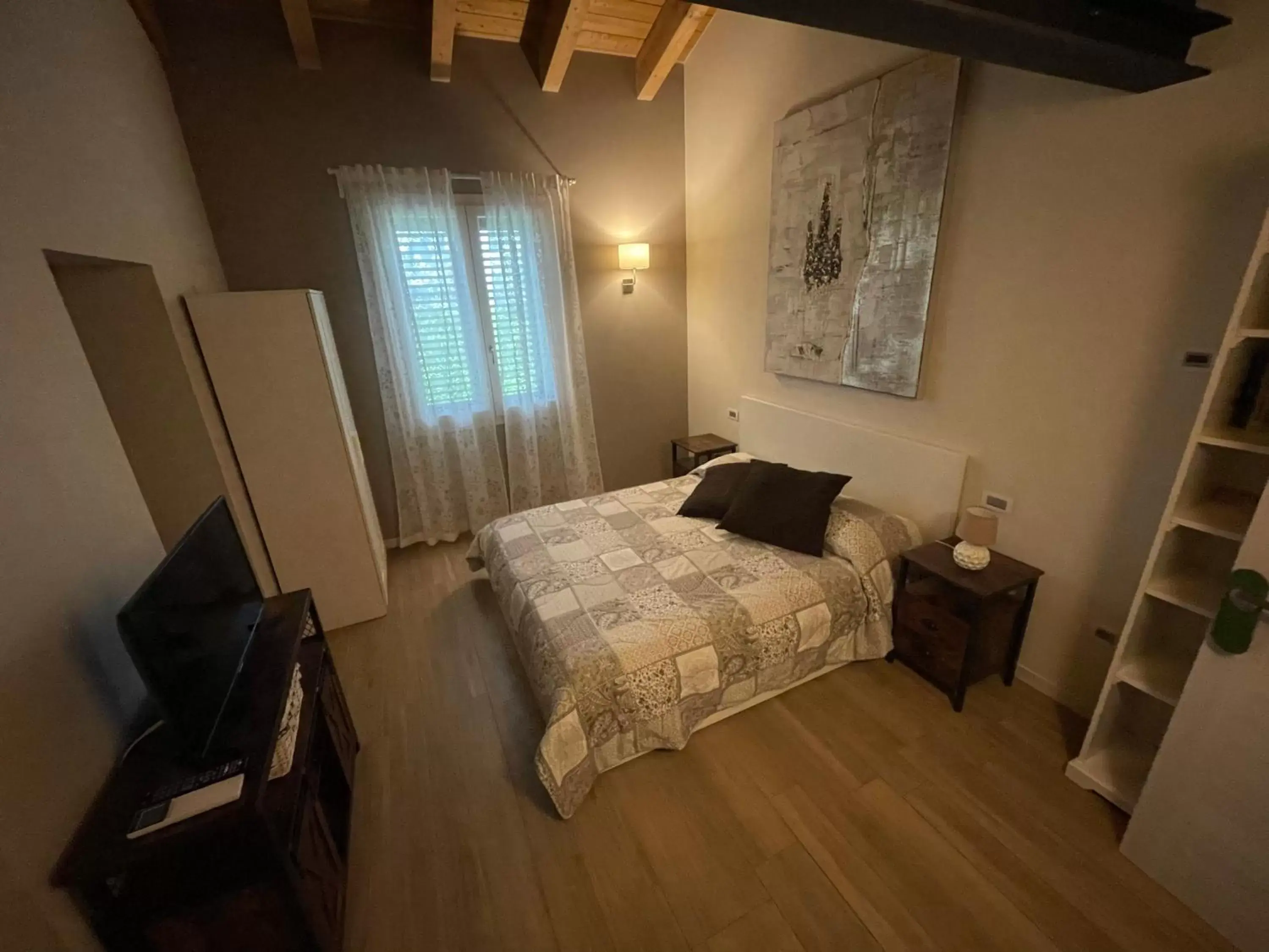 Bed in B&B Cascina Sagrestia