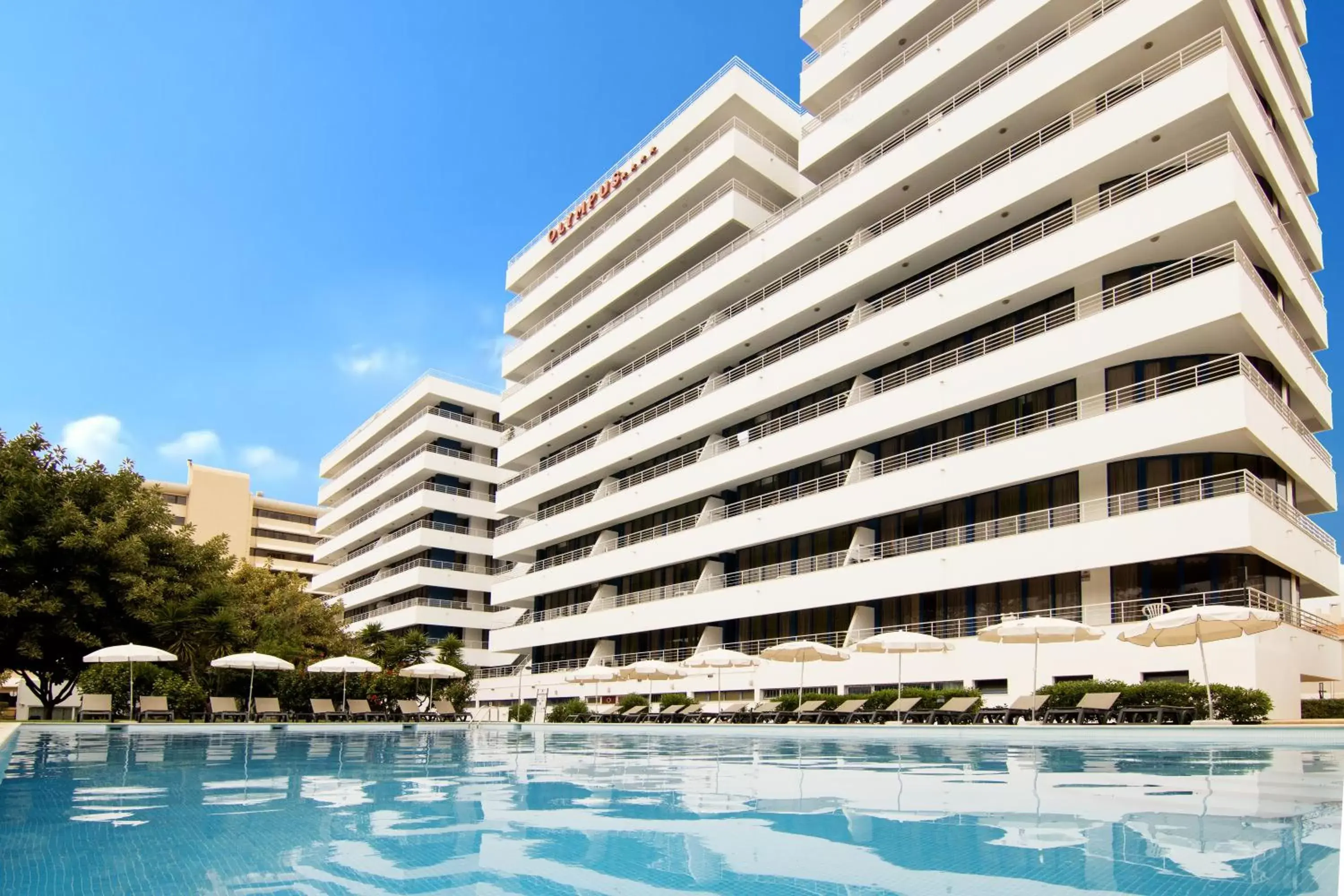 Swimming pool, Property Building in Luna Olympus