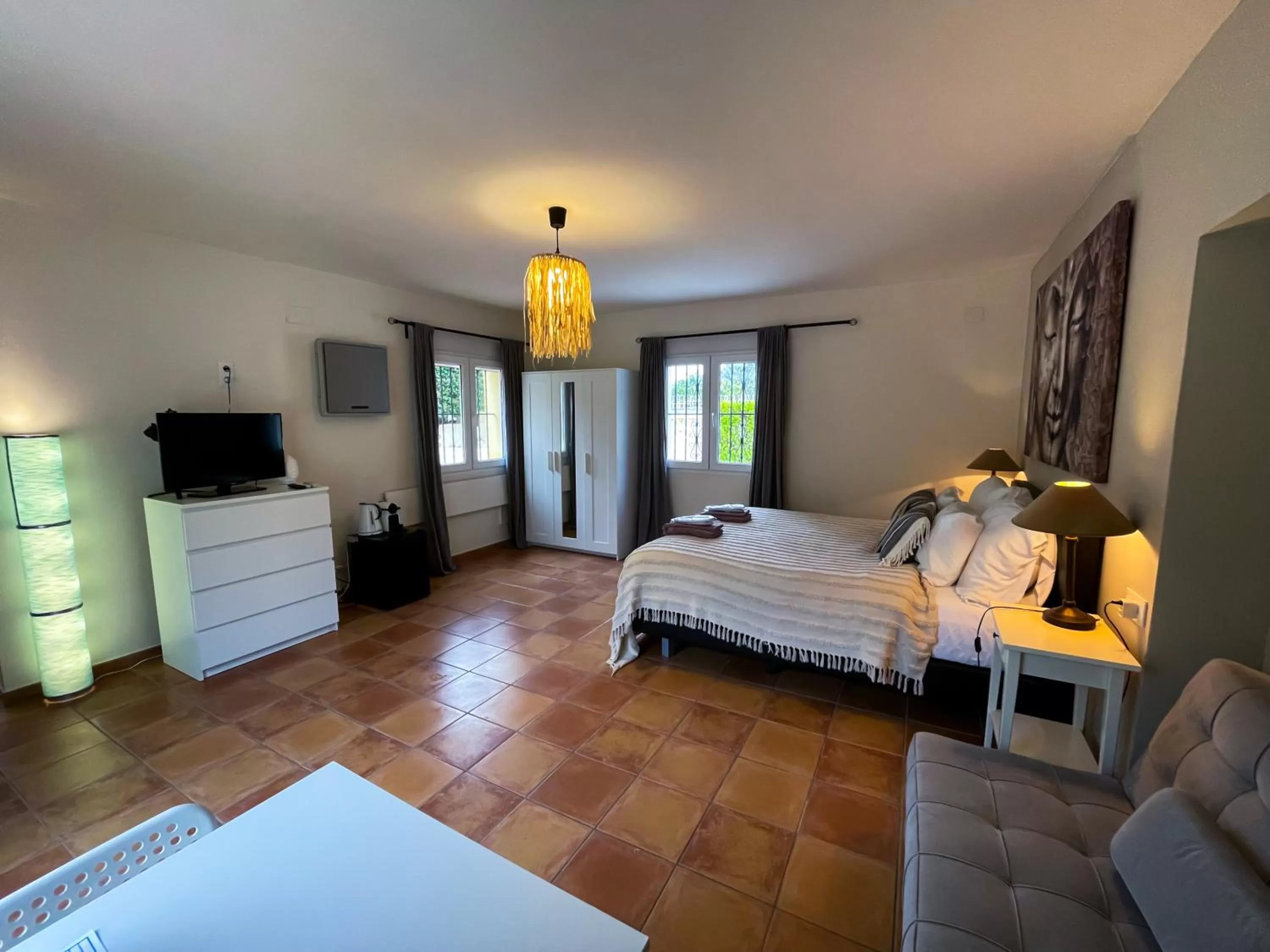 Double Room with Garden View in CASA-ORBETA