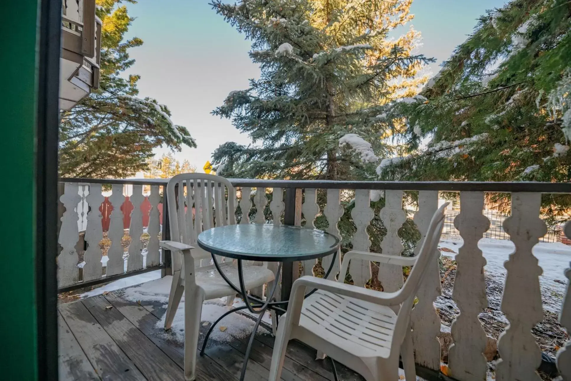 Balcony/Terrace in Black Forest Lodge