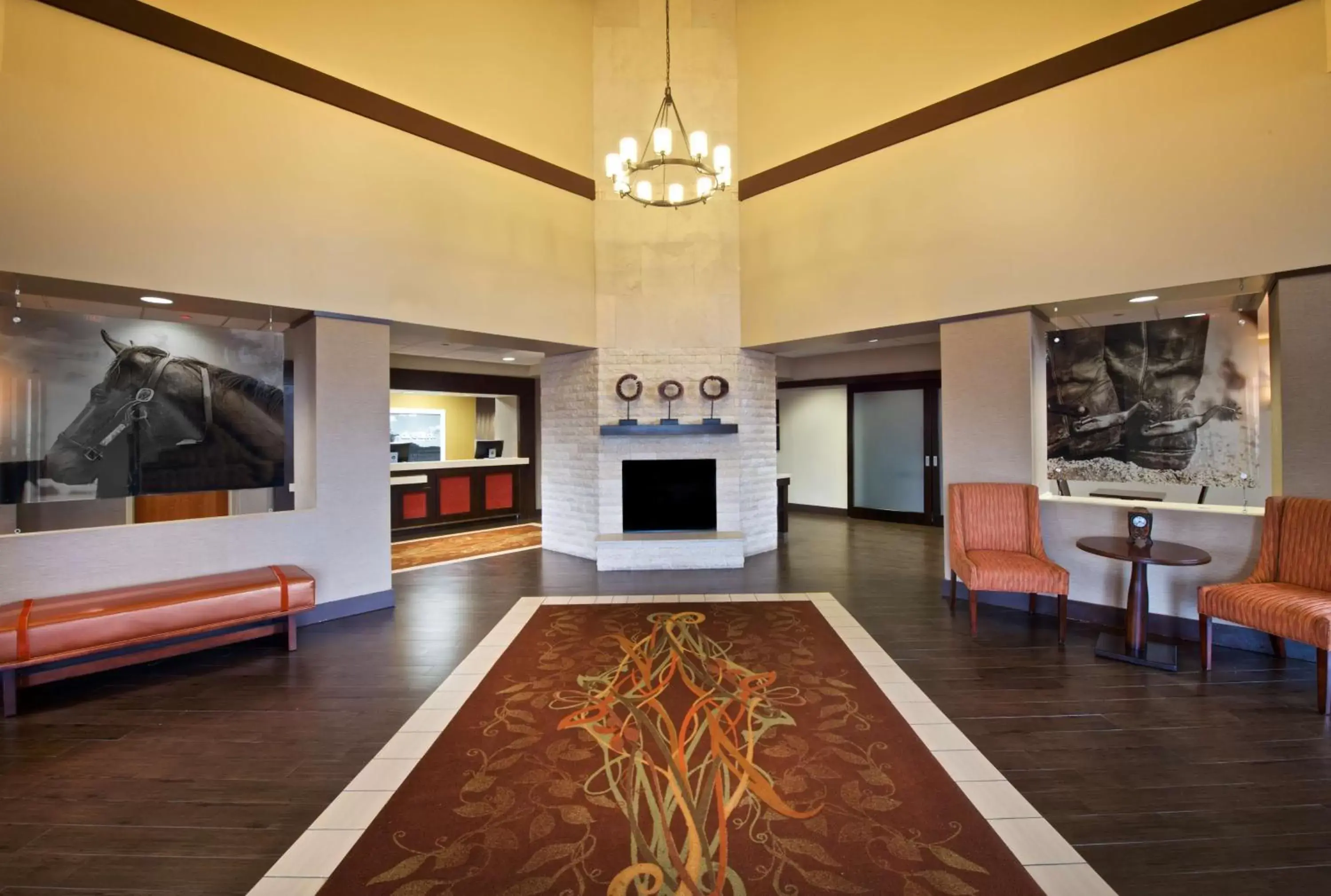 Lobby or reception in Hampton Inn & Suites N Ft Worth-Alliance Airport