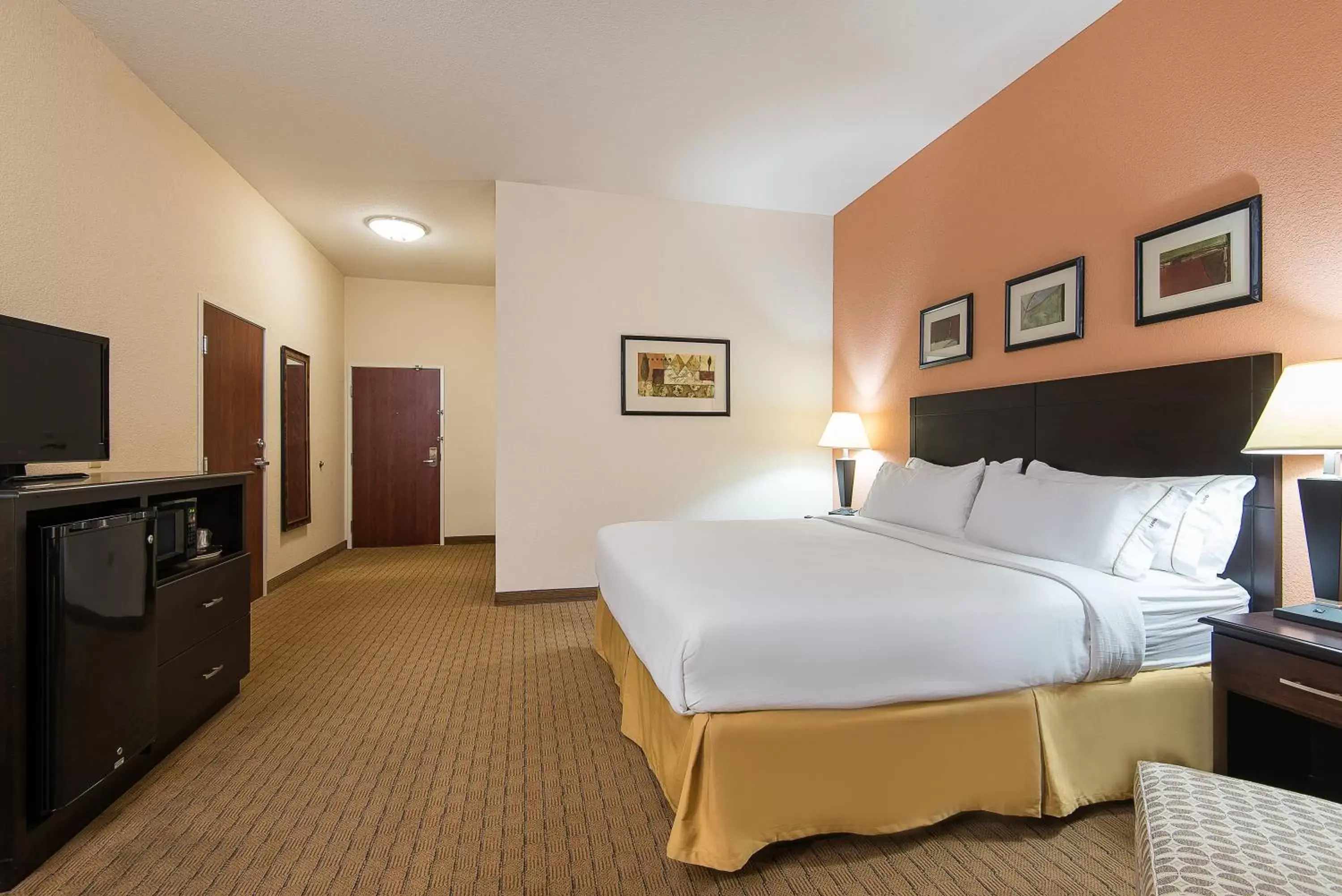 Photo of the whole room, Bed in Holiday Inn Express and Suites Lafayette East, an IHG Hotel