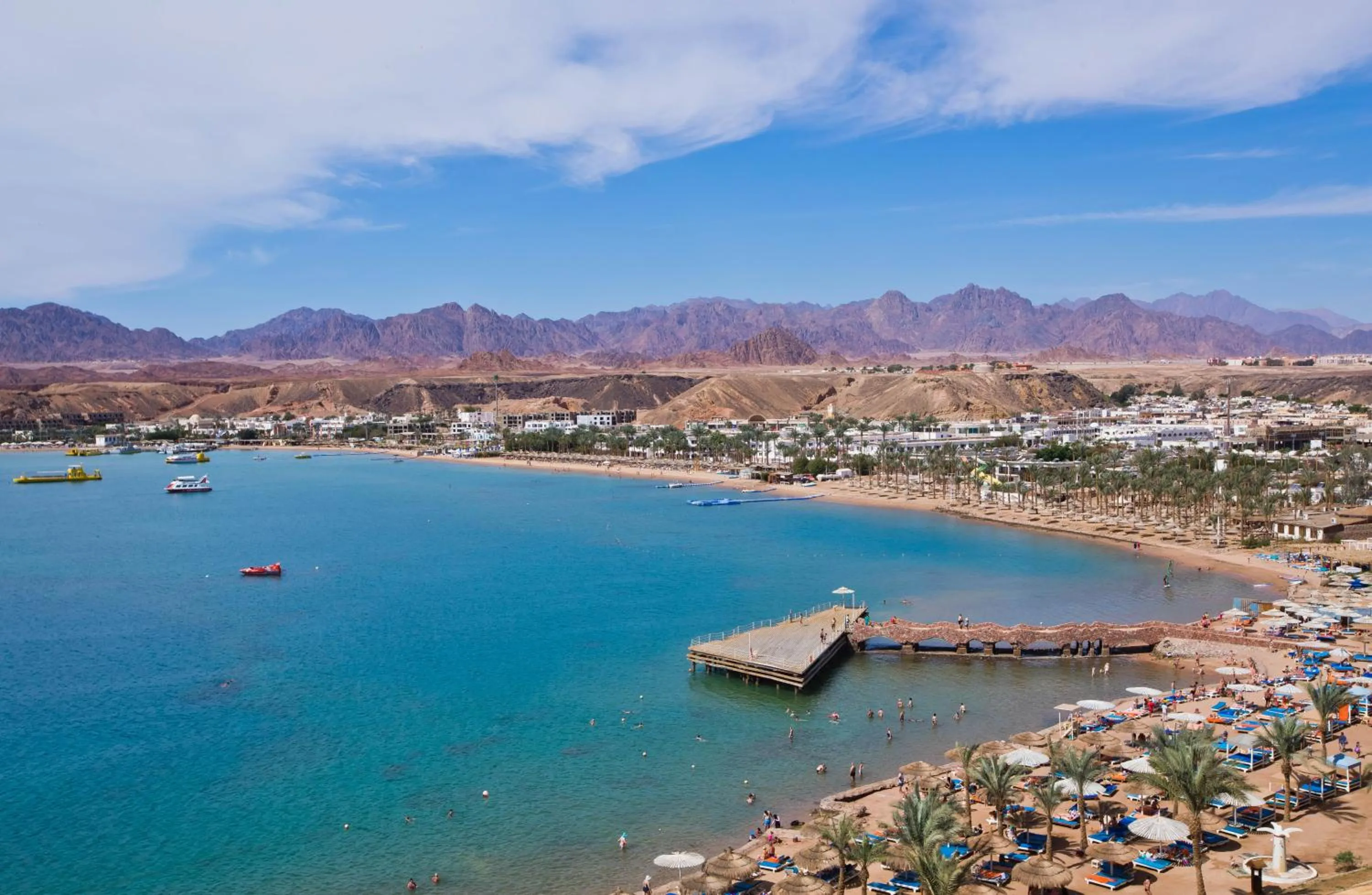 Beach in Albatros Sharm Resort - By Pickalbatros